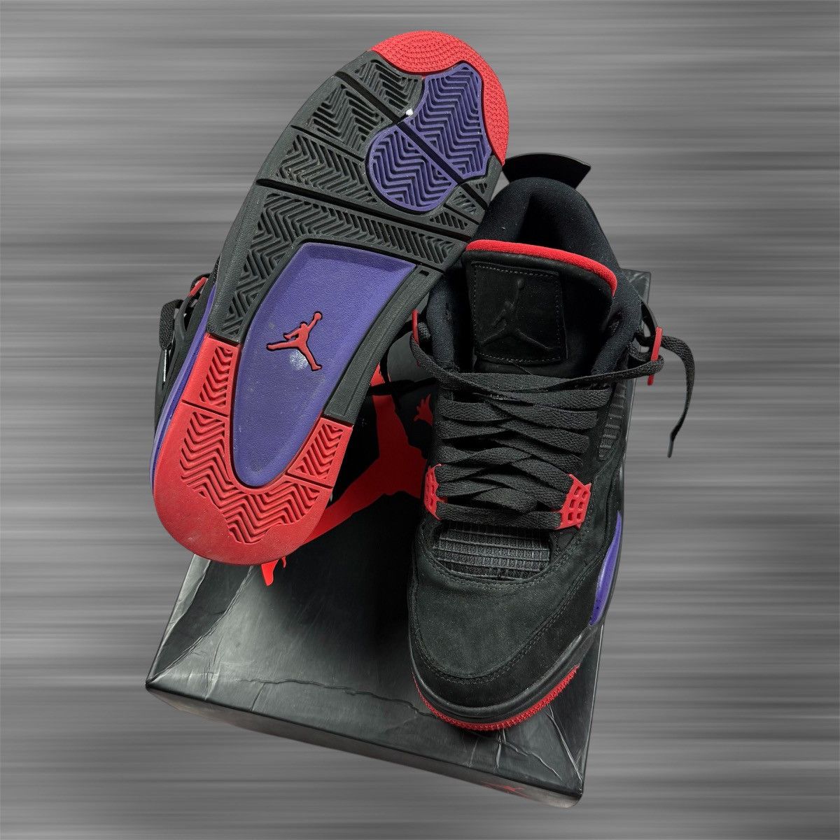 Jordan Brand Jordan 4 Retro Raptors Shoes Size US 9.5 / EU 42-43 - 5 Thumbnail