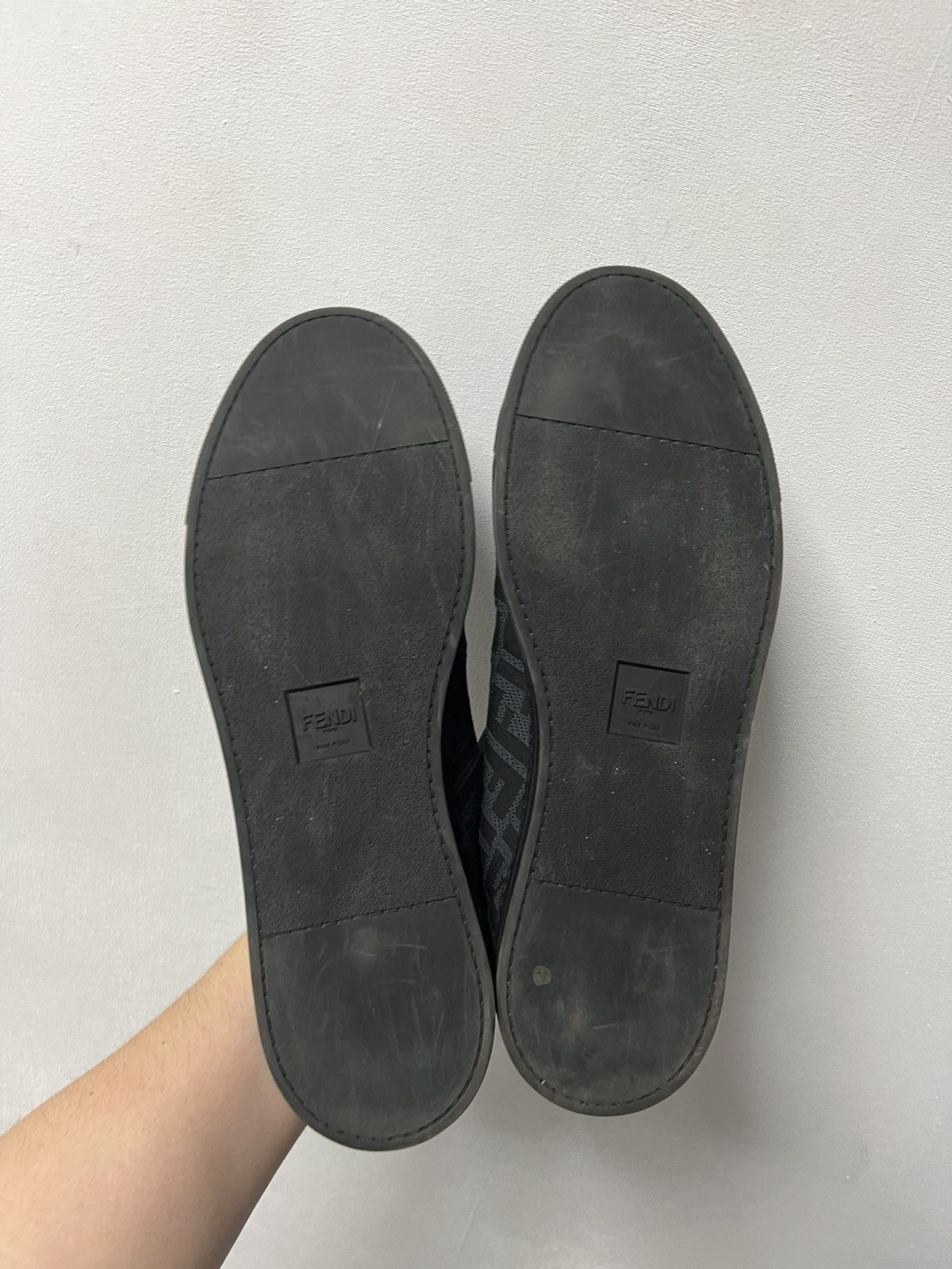 Fendi Fendi Monogram Lot Top Sneakers Size US 12 / EU 45 - 7 Thumbnail