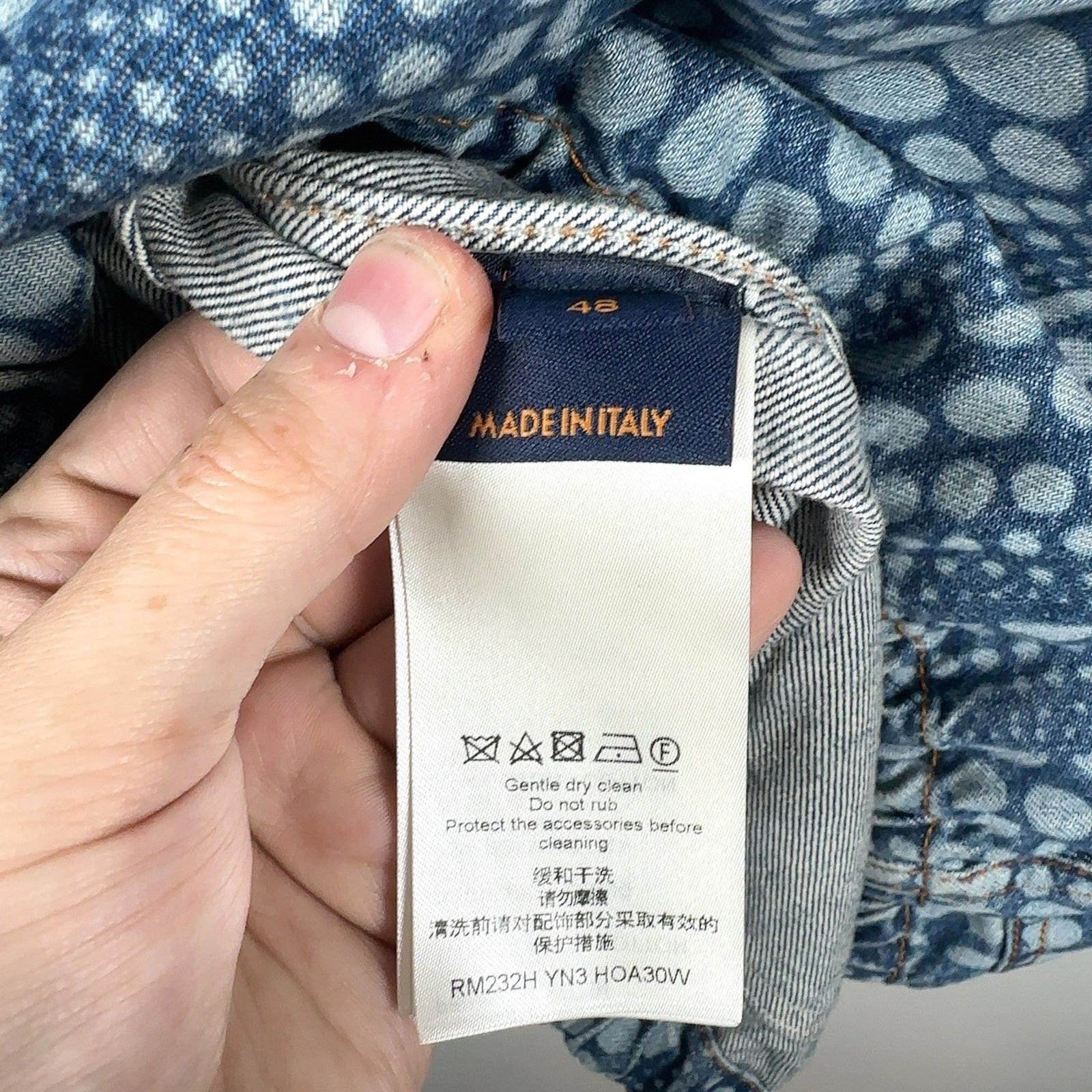 Louis Vuitton × Yayoi Kusama LouisVuittonxYayoiKusama AllOver Pumpkin Denim Zip-Up Jacket Size US M / EU 48-50 / 2 - 9 Thumbnail