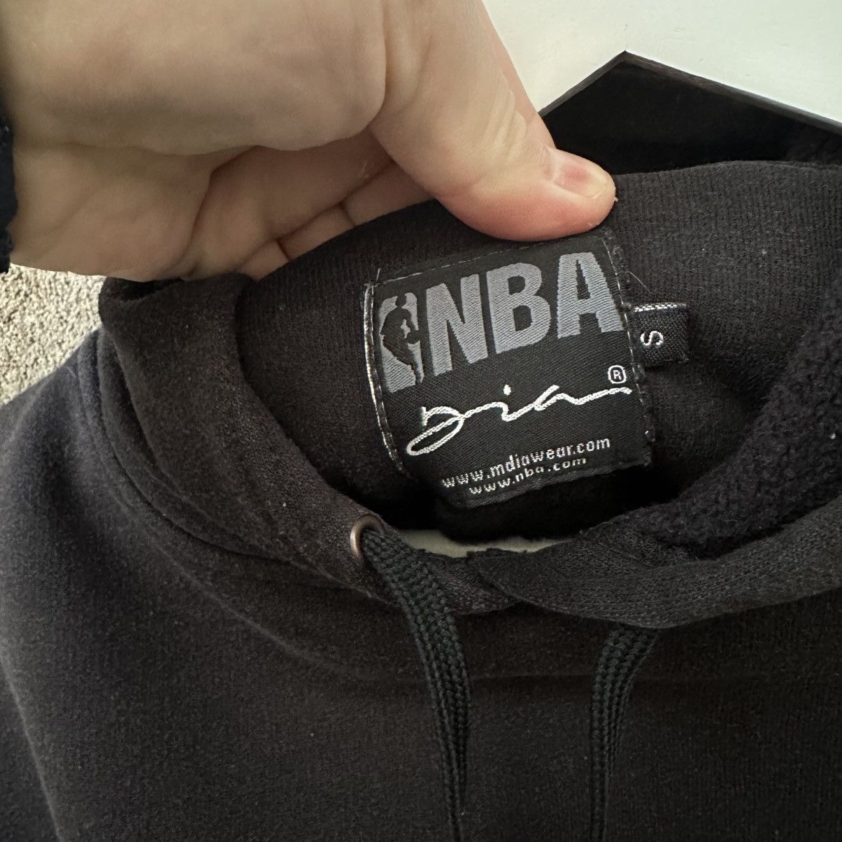 NBA VTG NBA Mdia Hoodie Big Logo Y2K 00s USA Size S Overaized Size US S / EU 44-46 / 1 - 4 Thumbnail