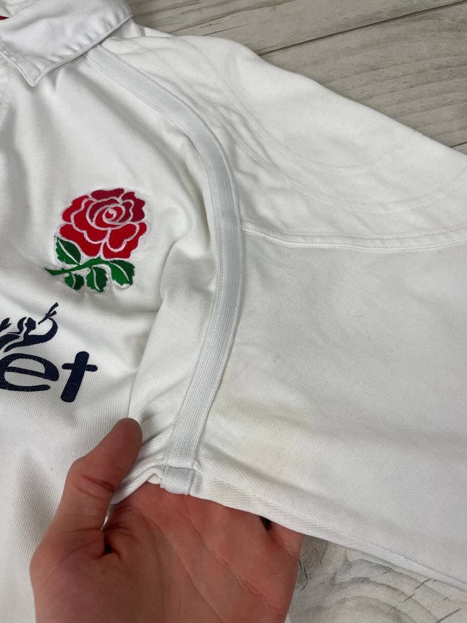 Nike Vintage Nike England Rugby 1999 2001 Long Sleeve Jersey Size US L / EU 52-54 / 3 - 13 Thumbnail