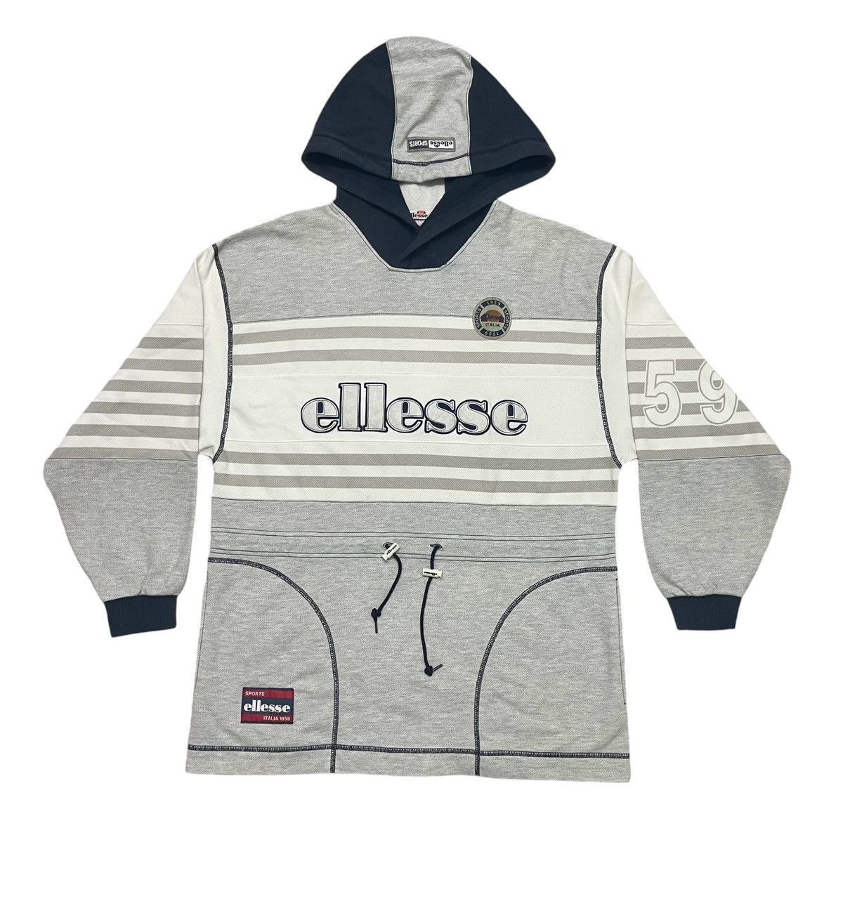 Ellesse 90s ELLESE HOODIE BIG LOGO OG STYLE DESIGN Size US L / EU 52-54 / 3 - 2 Thumbnail