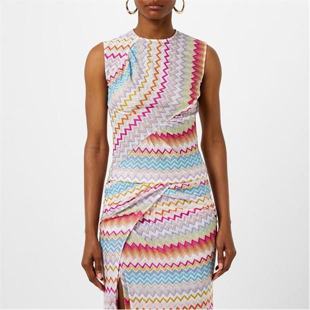 Missoni o1g2r1mq1124 Tank Top in Multicolor Size M / US 6-8 / IT 42-44 - 3 Thumbnail
