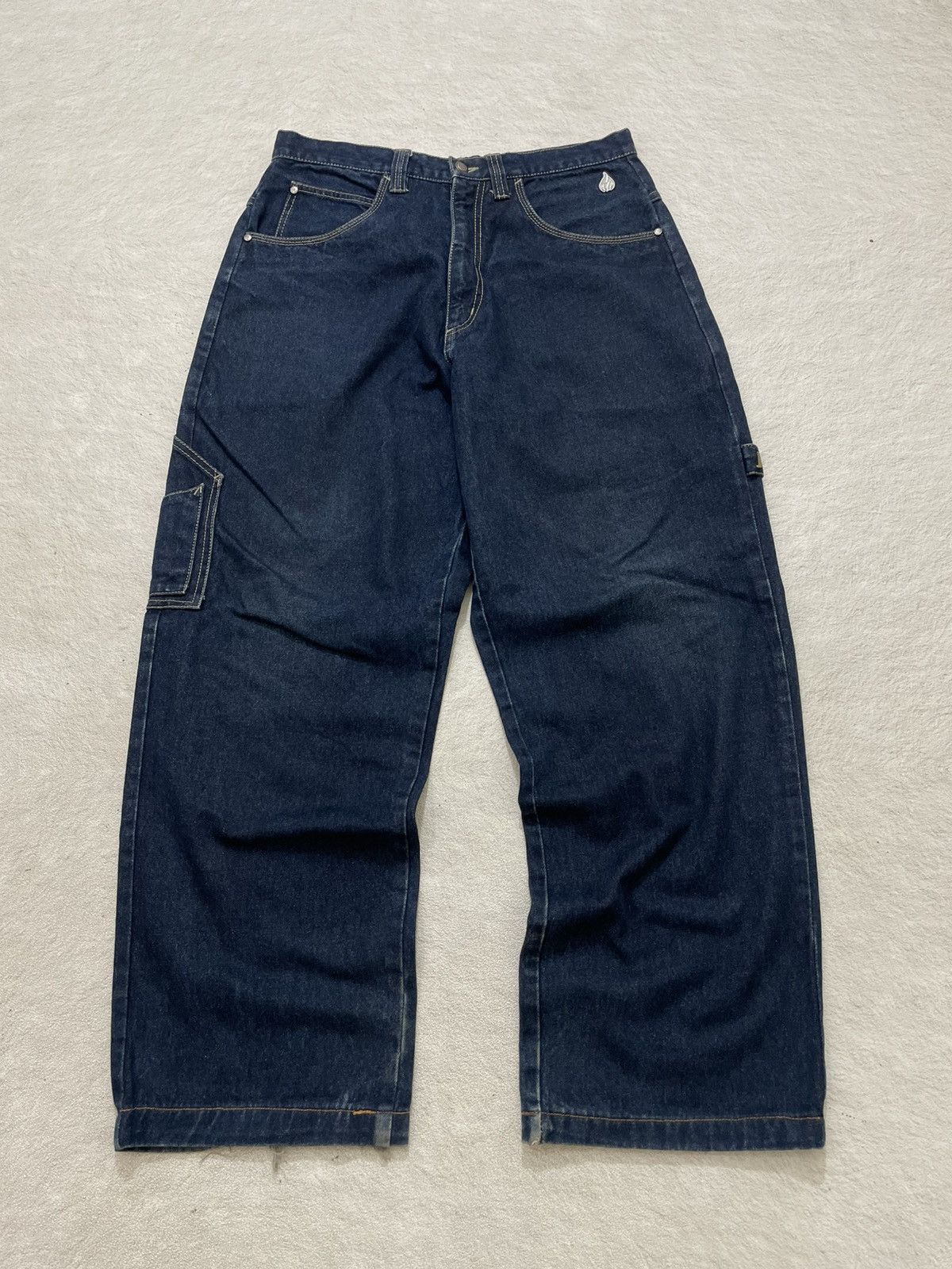 Kapital 2000s Japan Carpenter Baggy Jeans Number Nine JNCO Ifsix LGB Size US 32 / EU 48 - 1 Thumbnail