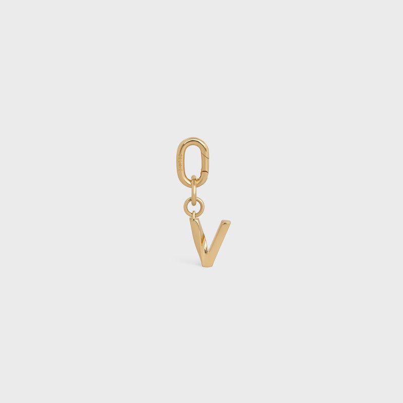 Celine o1w1db10526 49H096 Size : OS / Charm in Gold Size ONE SIZE - 1 Thumbnail