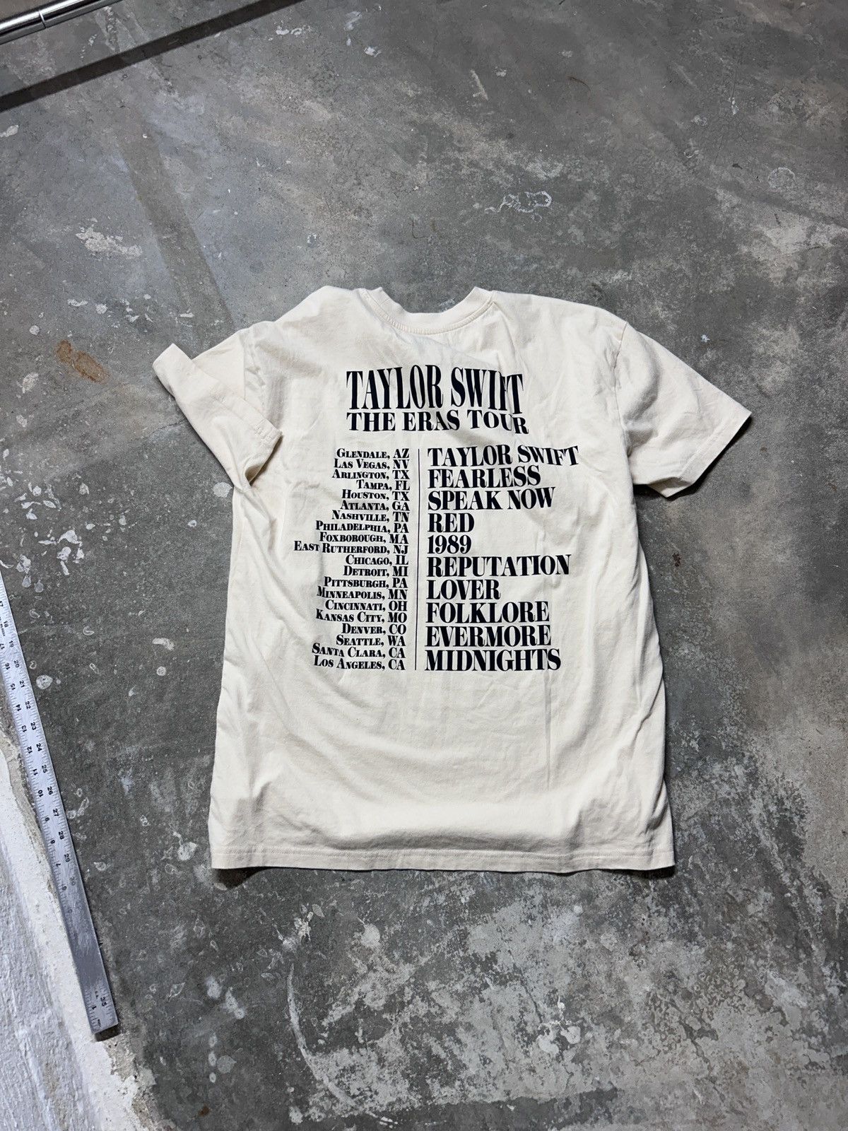 Other Taylor Swift The Eras Tour Concert T-Shirt Size US M / EU 48-50 / 2 - 2 Thumbnail