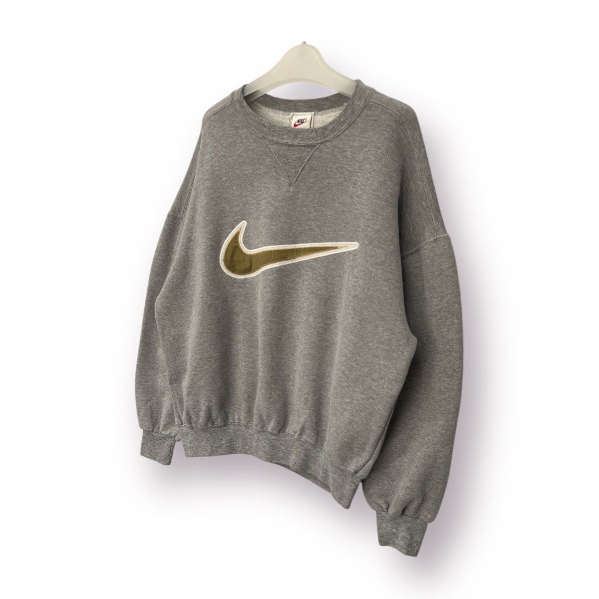Nike 🔥90's Nike Swoosh & Spell out Big Logo Sweatshirt Size US M / EU 48-50 / 2 - 4 Thumbnail