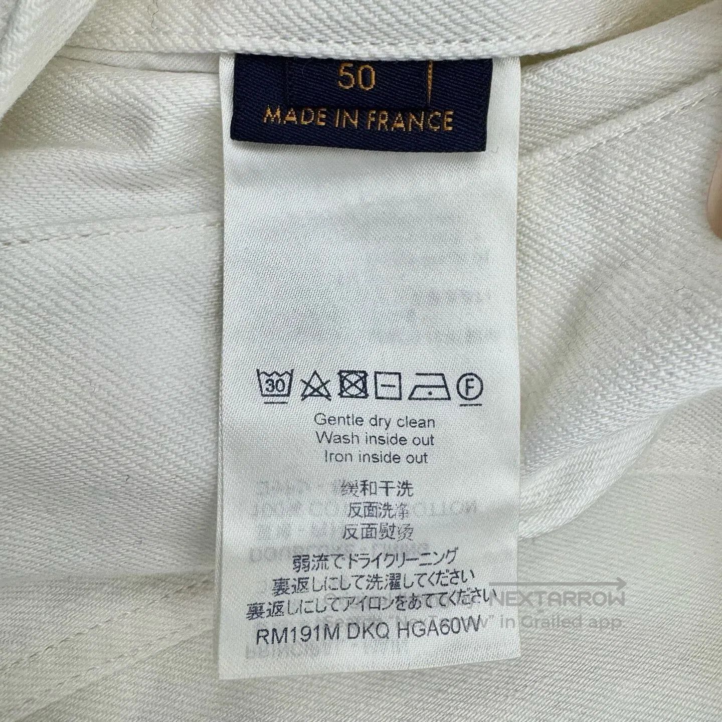 Louis Vuitton Louis Vuitton Astronaut Aviation Embroidered Denim Jacket. Size US M / EU 48-50 / 2 - 3 Thumbnail