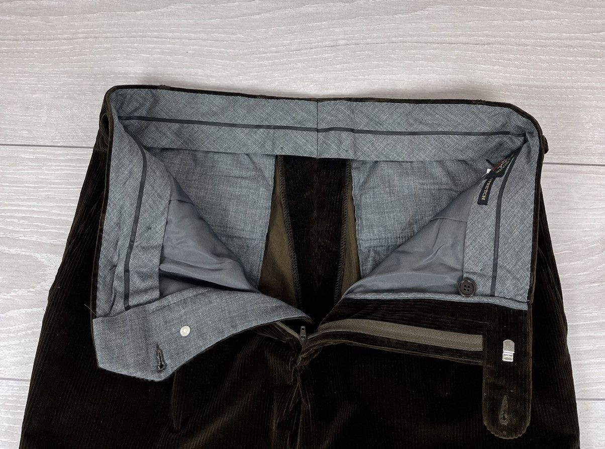 Paul & Shark Paul Shark Italy Brown Corduroy Velvet Stretch Pants Size US 34 / EU 50 - 8 Thumbnail