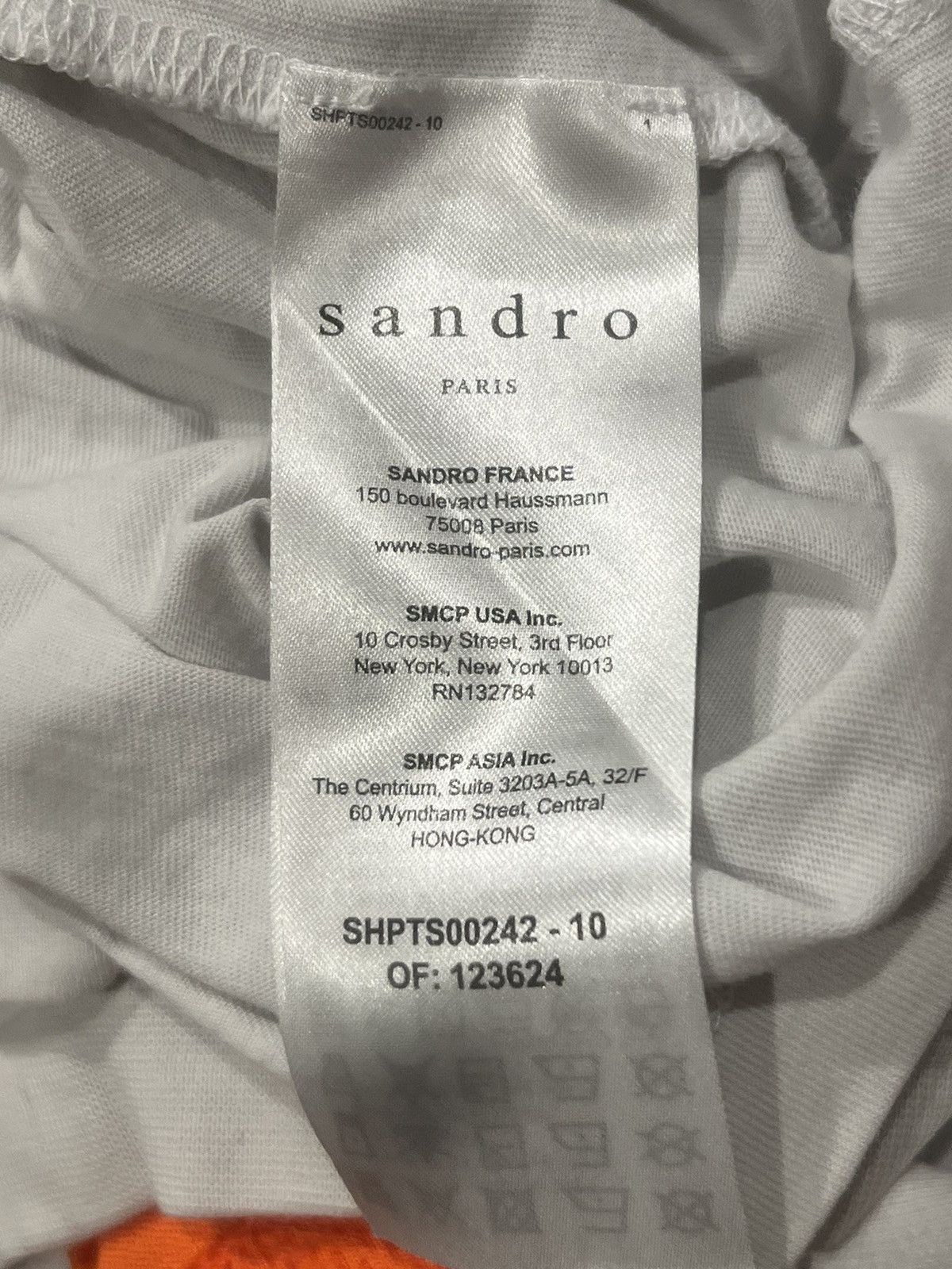 Sandro Sandro Paris Shirt Size Small 19.5x24.5 Size US S / EU 44-46 / 1 - 4 Thumbnail