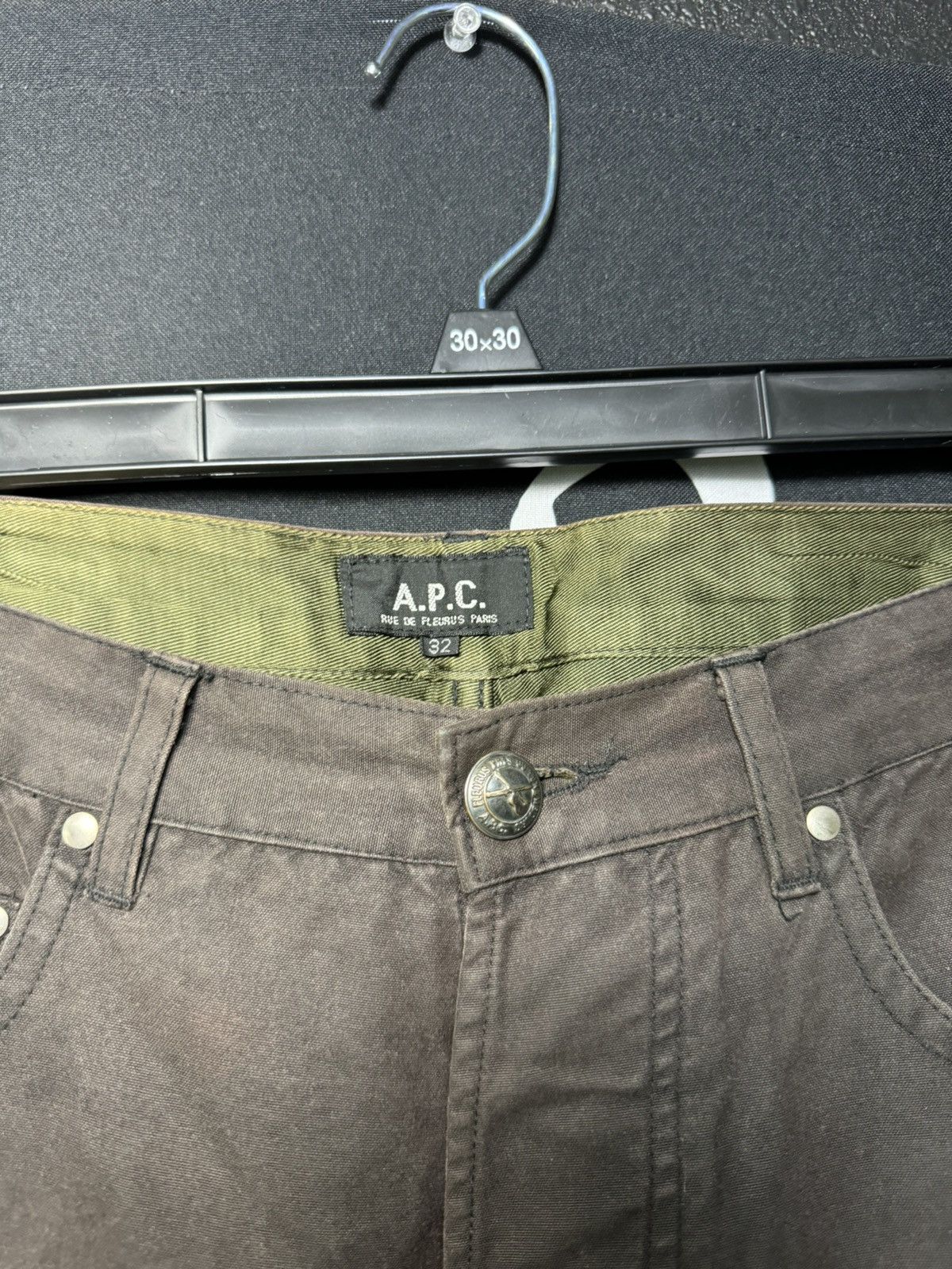 A.P.C. A.P.C waxproofing trouser Size US 27 - 3 Thumbnail