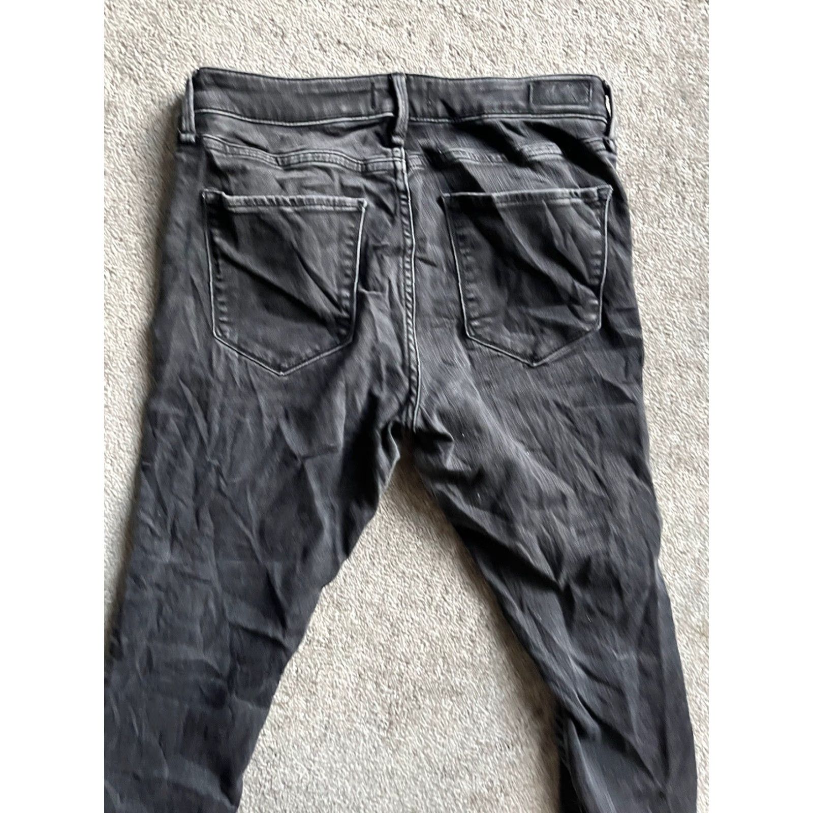 Abercrombie & Fitch ABERCROMBIE & FITCH Womens Jeans Super Skinny Size 6 Waist 28 Black Denim Classic Modern Size 28" / US 6 / IT 42 - 4 Thumbnail