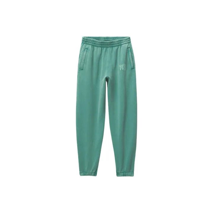 Alexander Wang Alexander Wang Green Logo Sport Pants for Women 0079 Size 36" / US 14 / IT 50 - 1 Thumbnail