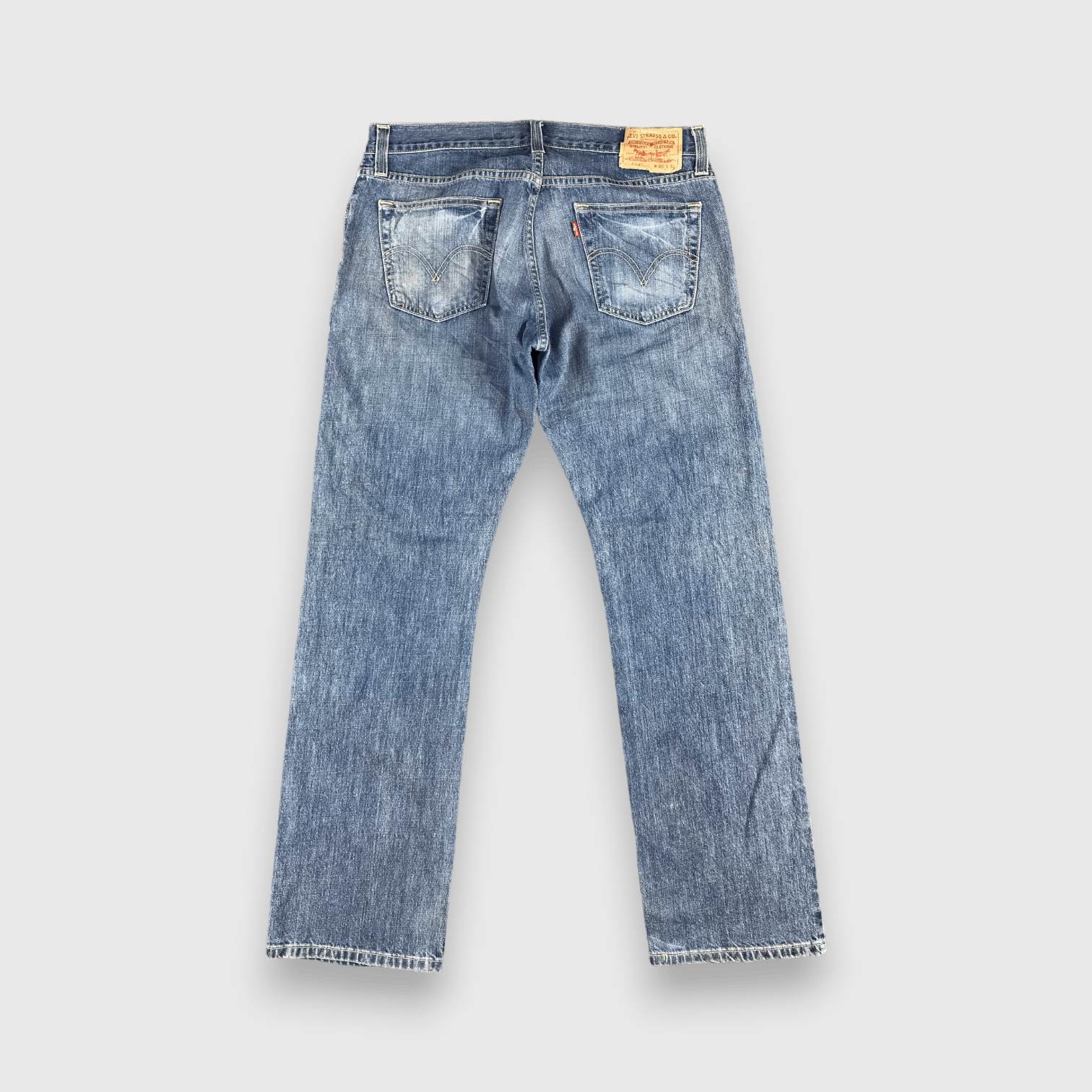 Levi's Vintage Blue Wash Levis 514 Jeans-J1997 Size US 36 / EU 52 - 2 Thumbnail