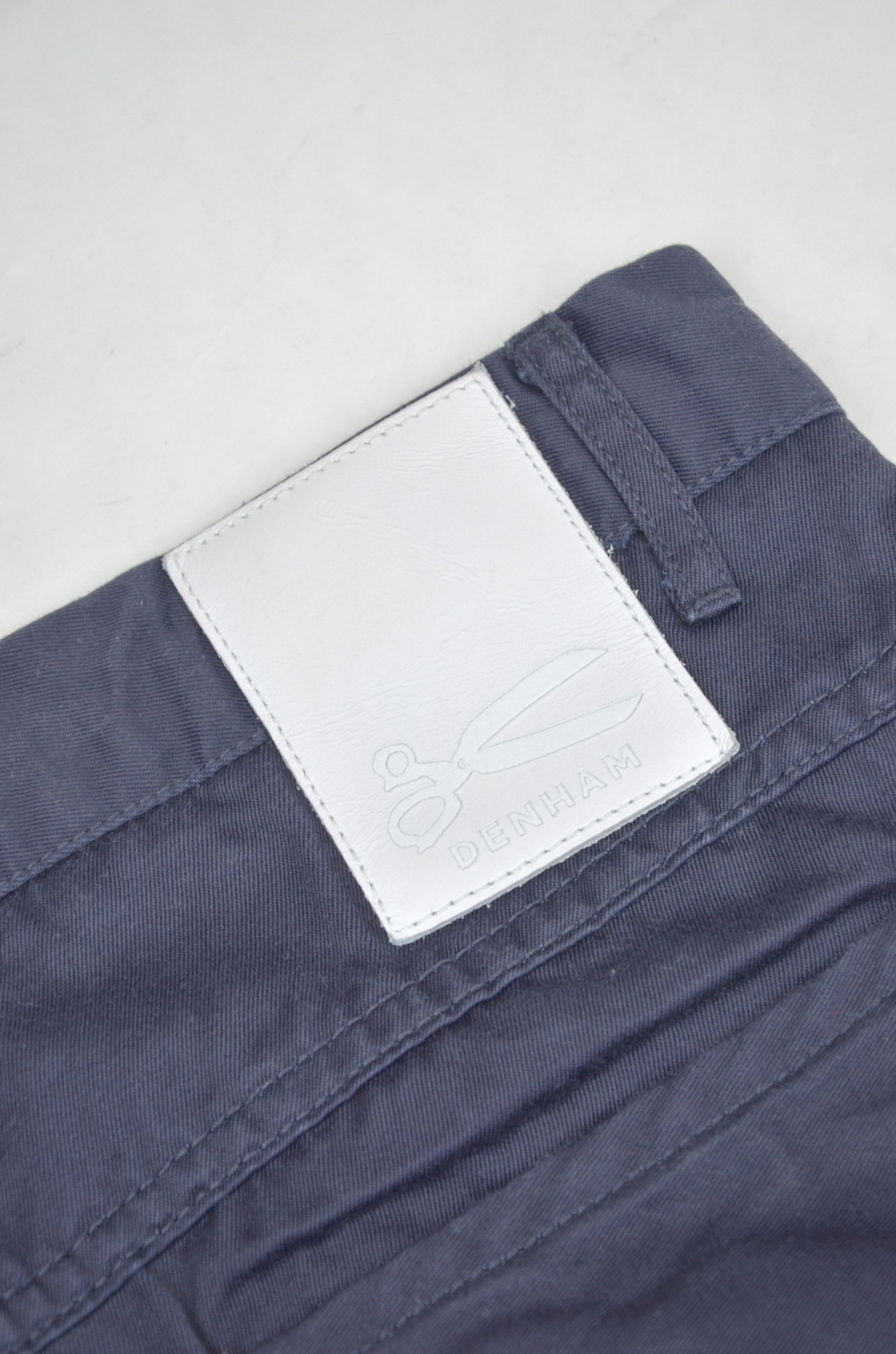 DENHAM Denham Apache Slim Fit Navy Chino Pants – W36 L32 Size US 36 / EU 52 - 12 Thumbnail