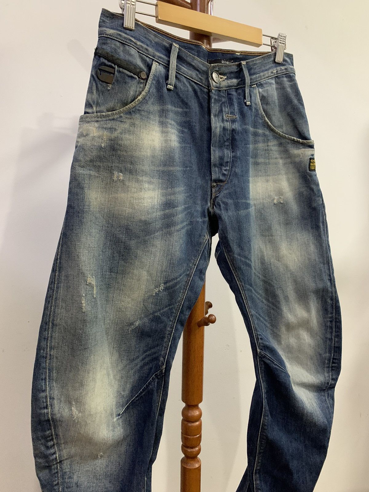 G-Star G-Star RAW Riley 3D Loose Tapered Size US 29 - 3 Thumbnail