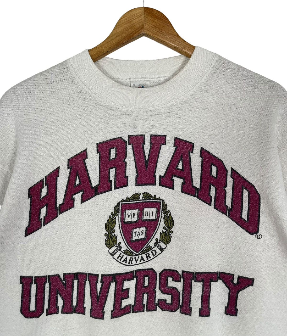 Vintage 90s Vintage Havard University Crew Neck Size US M / EU 48-50 / 2 - 3 Thumbnail