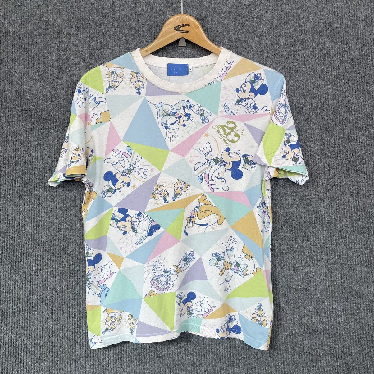 Disney × Vintage Vintage Y2K Disney AOP T Shirt Size US S / EU 44-46 / 1 - 1 Thumbnail