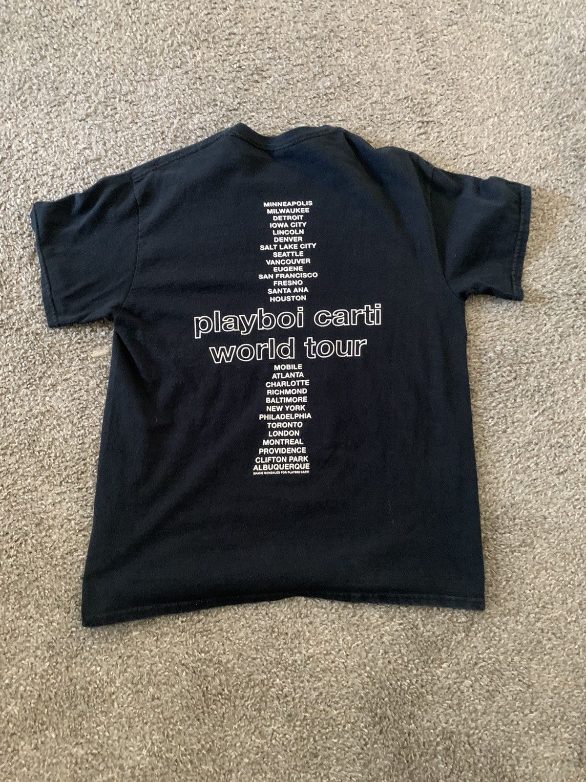 Playboi Carti 2016 Playboi Carti Mickey Mouse Tour Merch Size M  