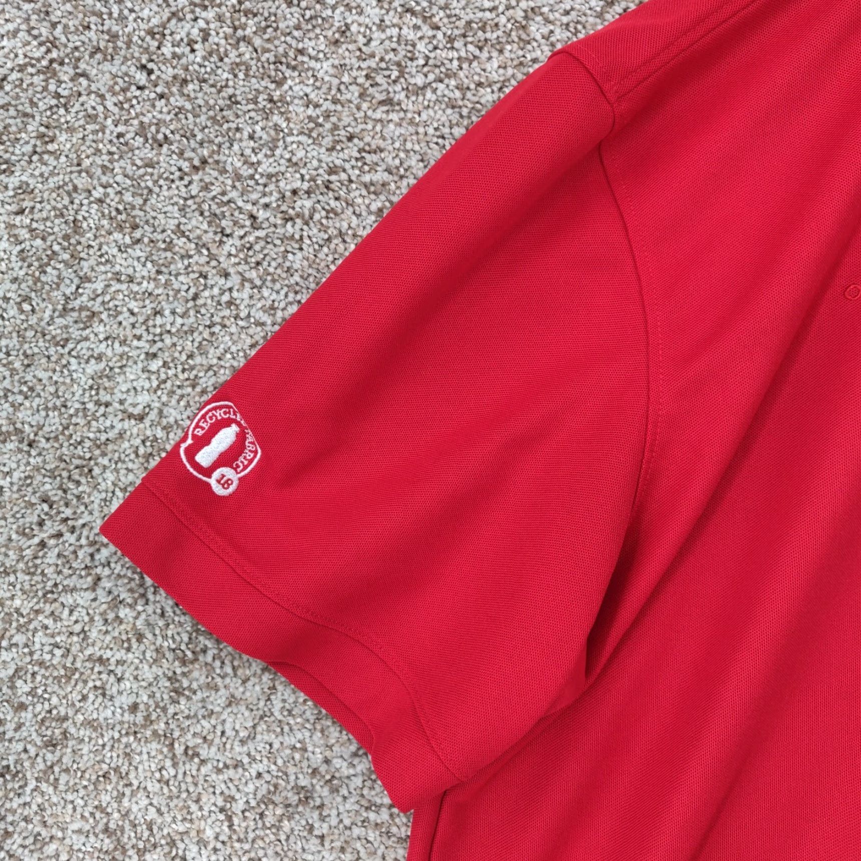 Vintage Chick Fil A Shirt Mens Medium Red Short Sleeve Regular Fit Work Polo Size US M / EU 48-50 / 2 - 3 Thumbnail