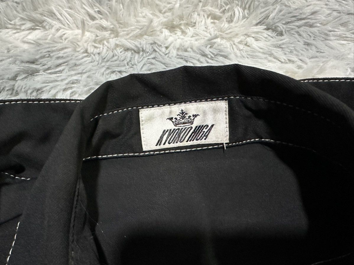 Japanese Brand 🔥Japanese Designer Kyoko Higa Double Layer Over Shirt Jacket Size US L / EU 52-54 / 3 - 12 Thumbnail