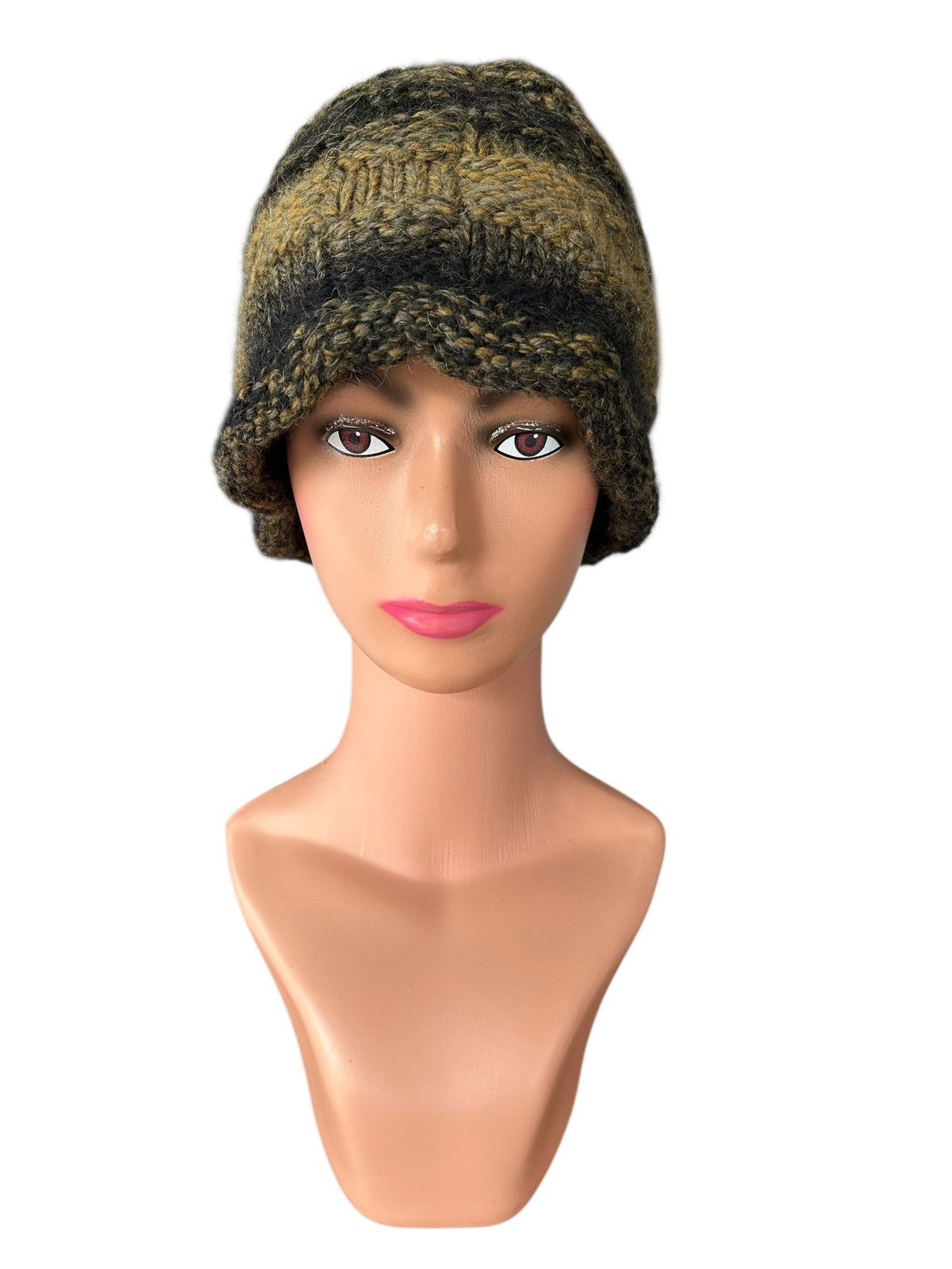 Kapital Crochet Knitted Handmade Beanie Hats Size ONE SIZE - 3 Thumbnail