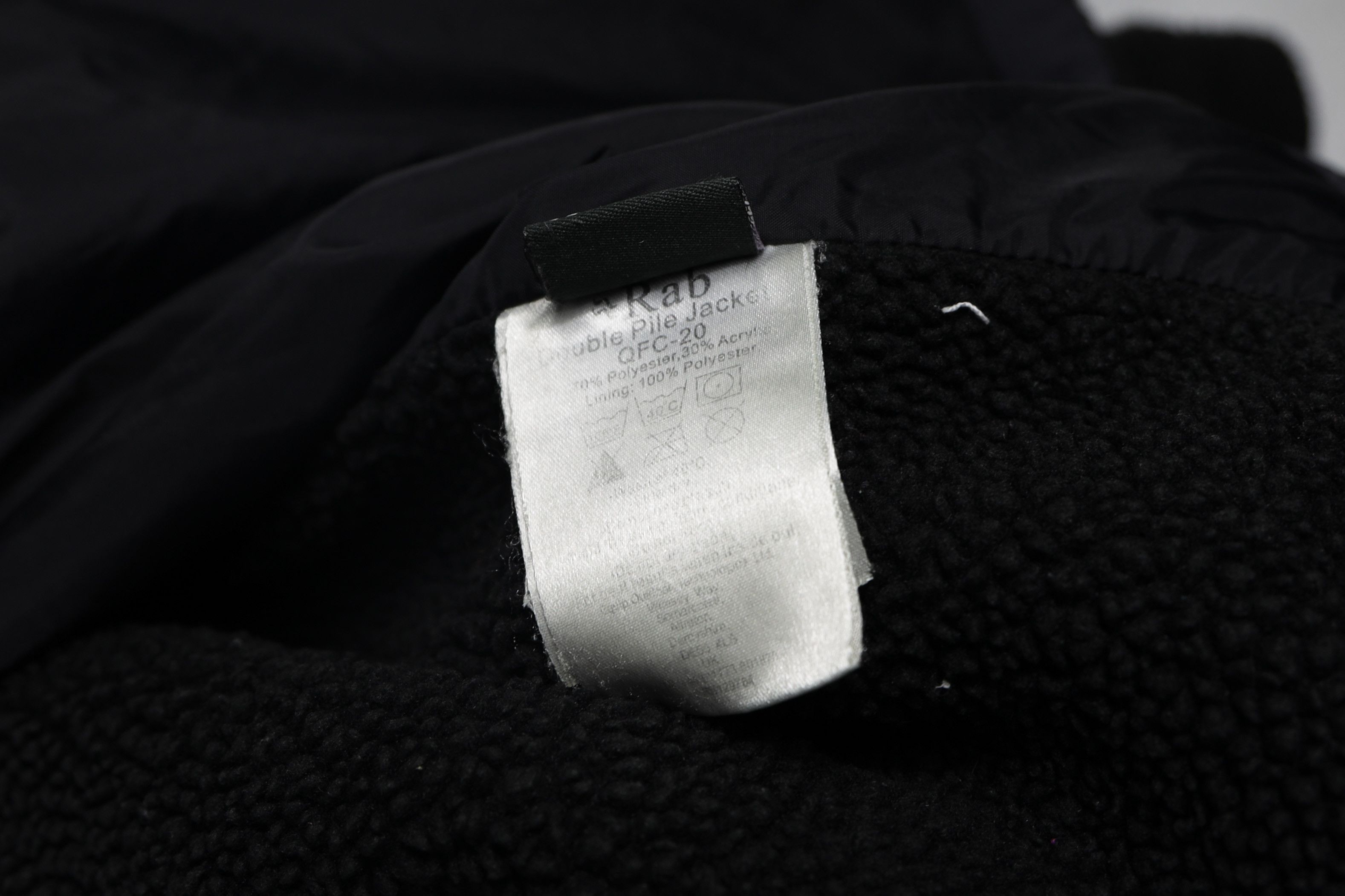Rab Rab Classic Black Double Pile Fleece Sherpa Jacket XL Size US XL / EU 56 / 4 - 9 Thumbnail
