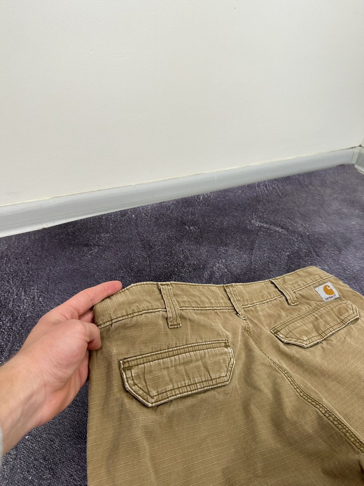 Carhartt Vintage Carhartt Cargo Baggy Distressed Opium USA Work Pants Size US 38 / EU 54 - 7 Thumbnail
