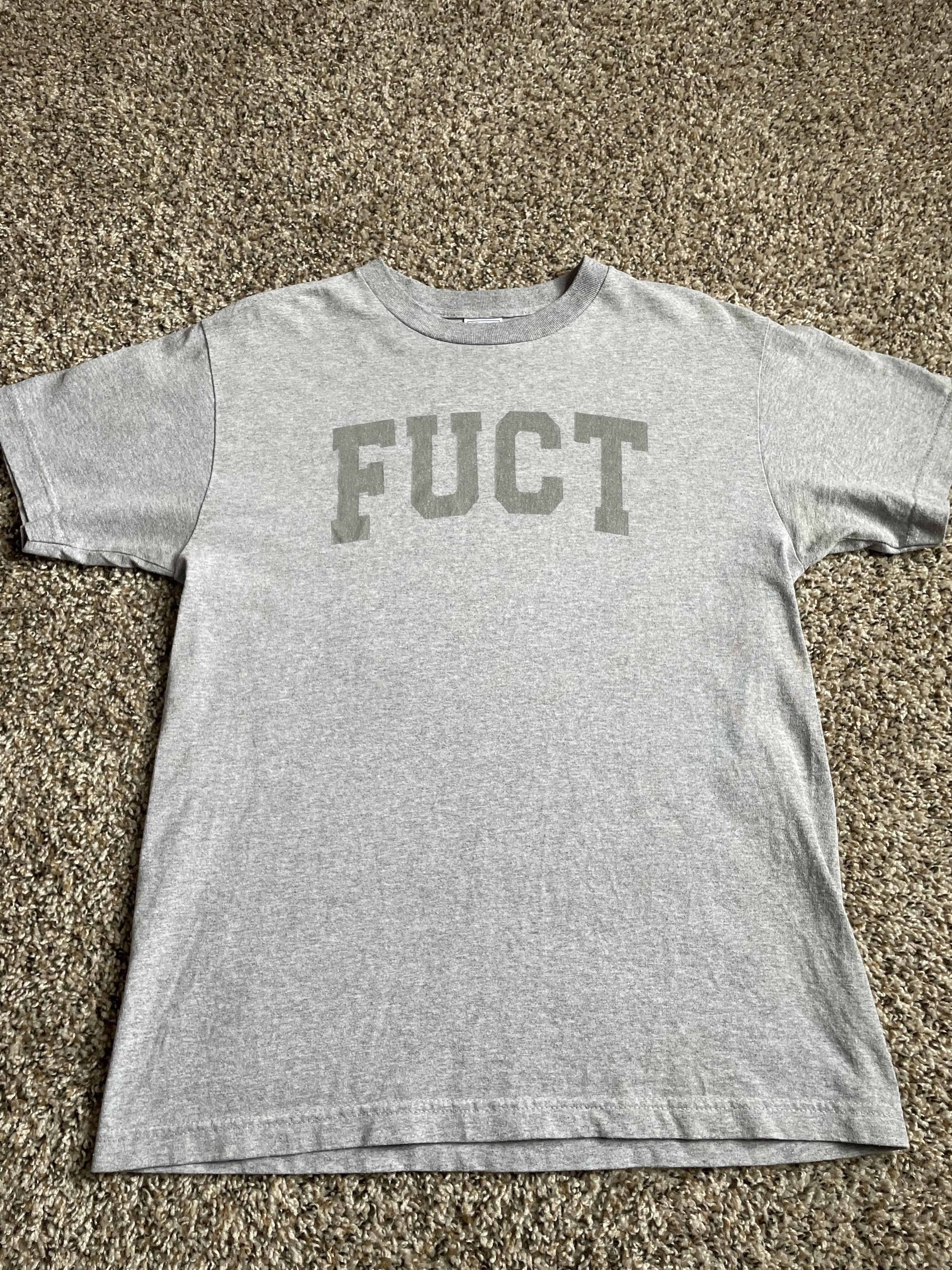 FUCT Fuct Oval Parody Logo Tee | Grailed