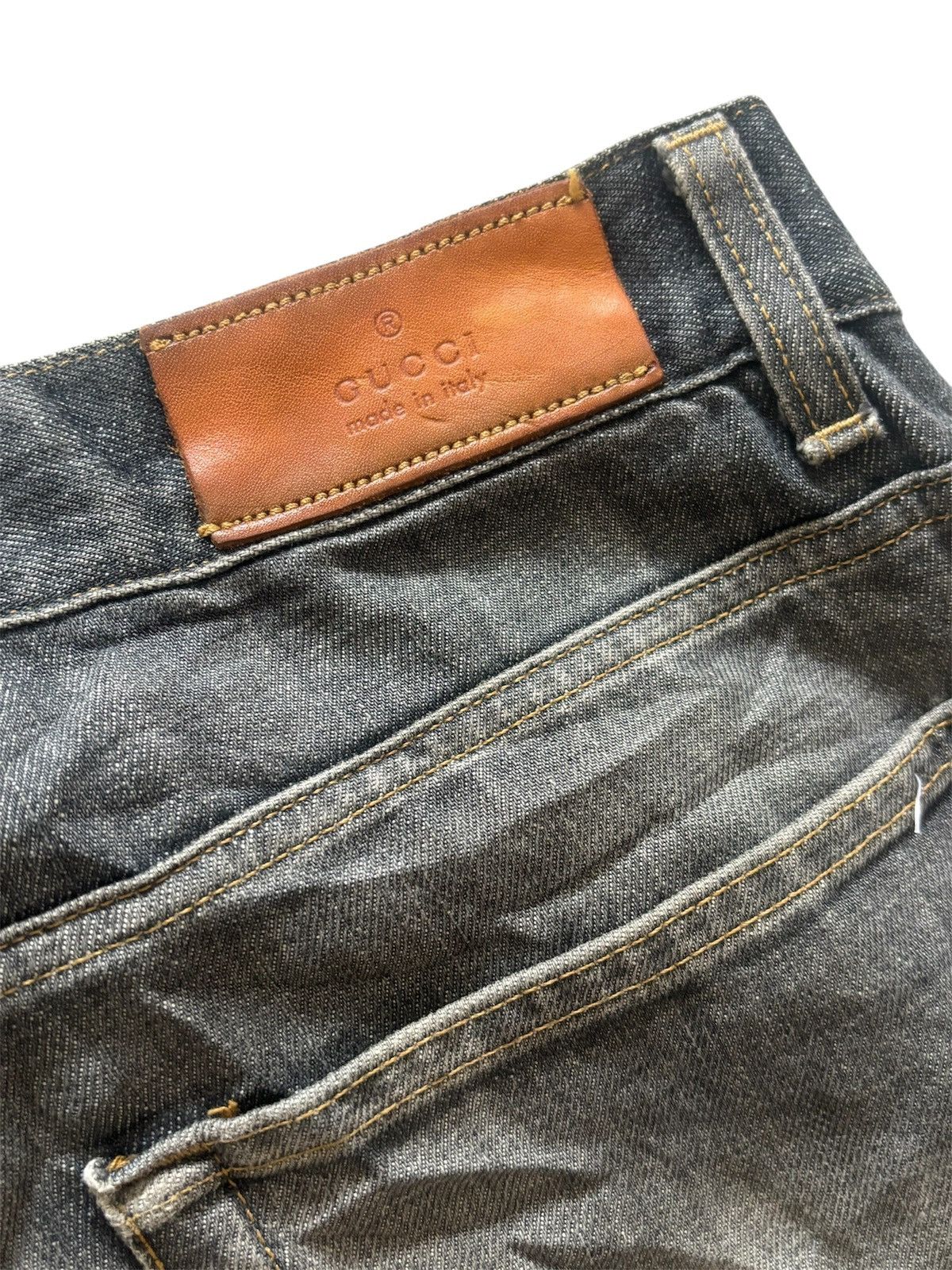 Gucci Vintage gucci jeans made in italy Size US 30 / EU 46 - 1 Thumbnail