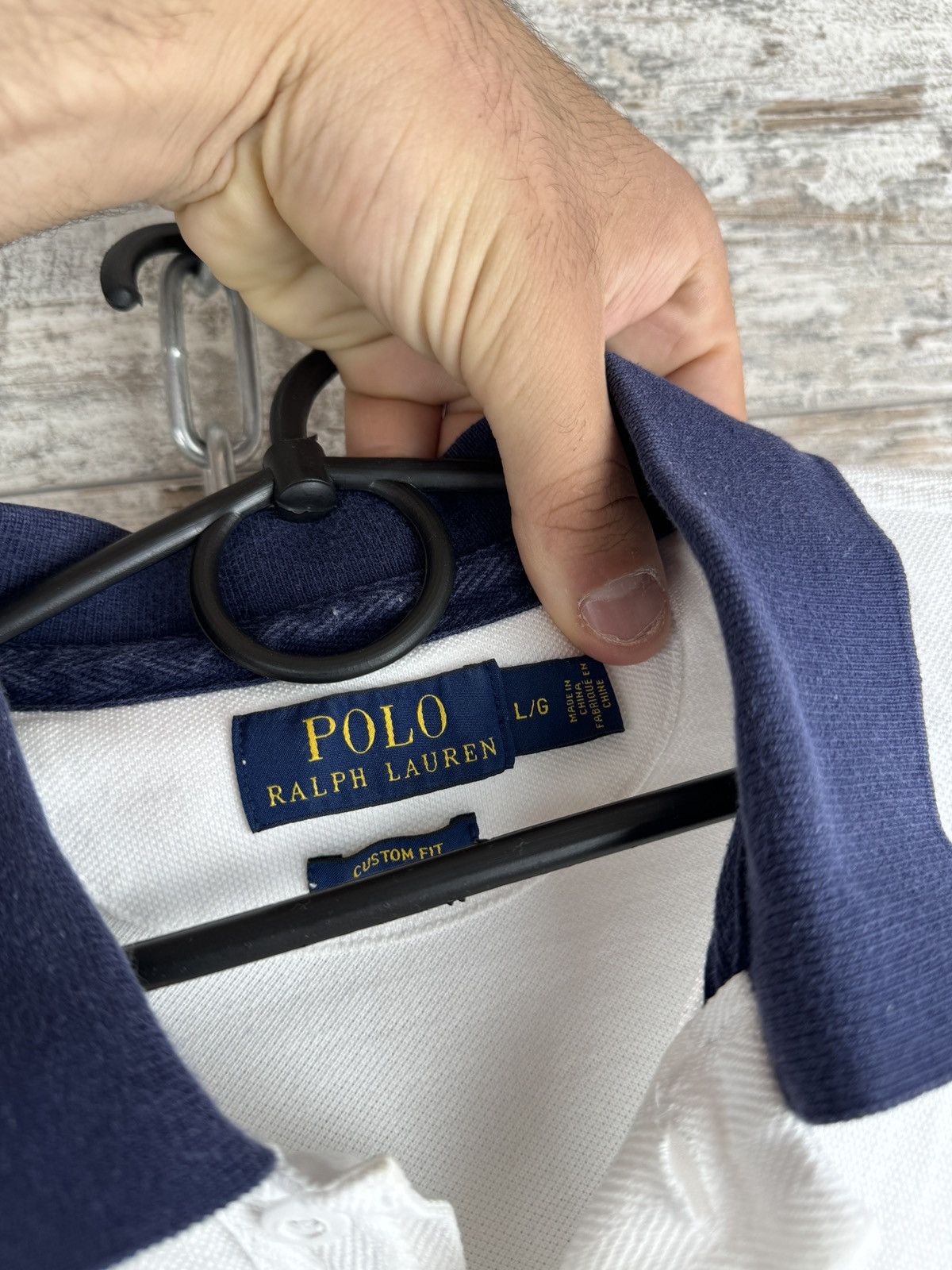 Polo Ralph Lauren × Vintage Mens Vintage Polo Ralph Lauren rugby polos y2k rare t-shirt Size US L / EU 52-54 / 3 - 12 Thumbnail