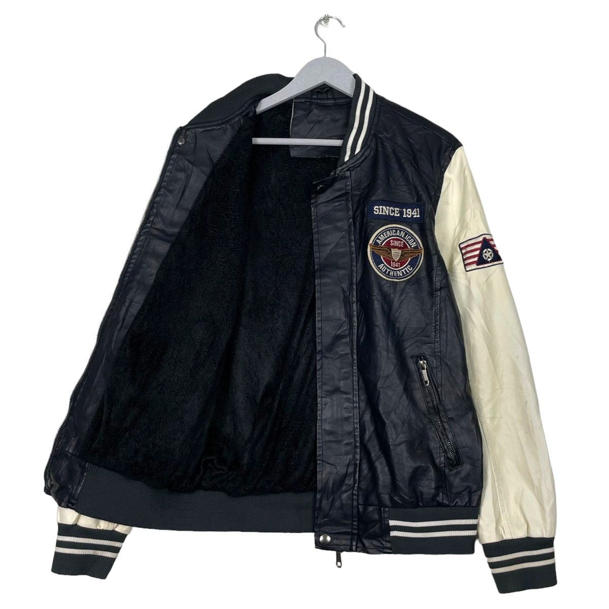 Hysteric Glamour × Japanese Brand 💥AMERICAN ICON RIOT SNAP VARSITY JACKET Size US M / EU 48-50 / 2 - 7 Thumbnail