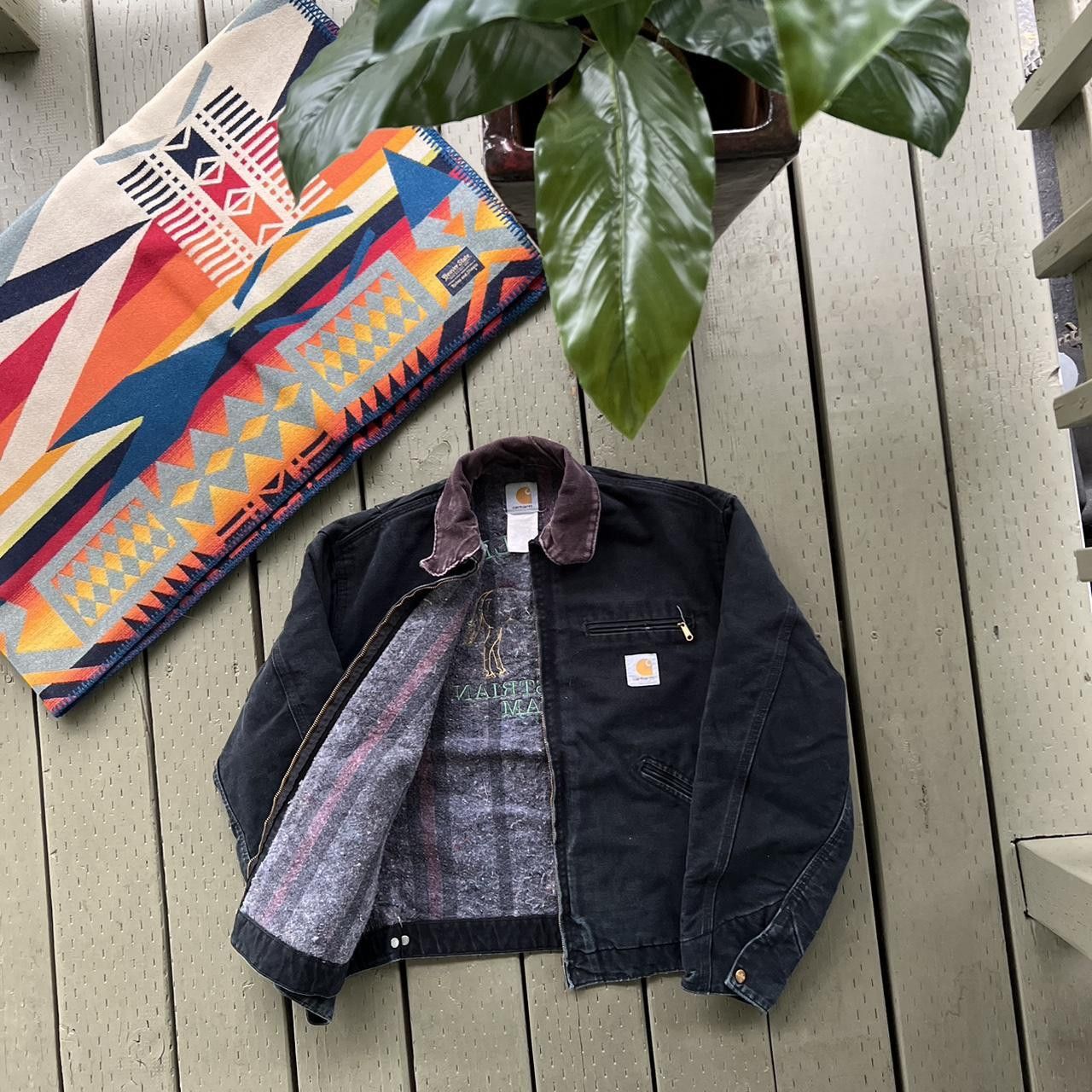 Vintage Carhartt Detroit Jacket Crazy Distressed