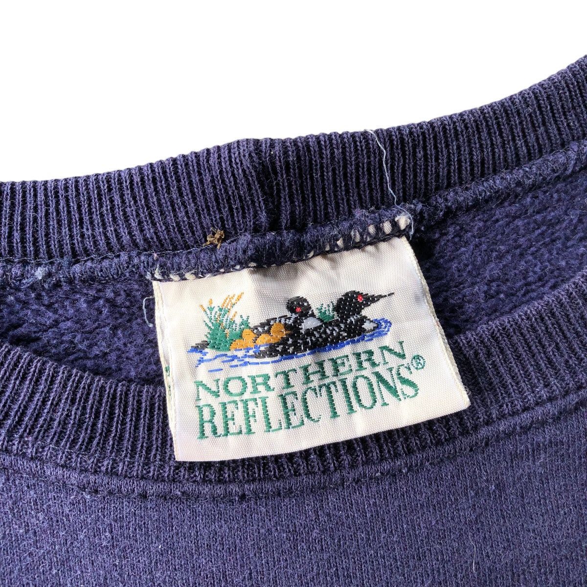 Northern Reflections × Vintage NORTHEN REFLECTIONS Nice Photoprint Sweatshirt Size US L / EU 52-54 / 3 - 4 Thumbnail