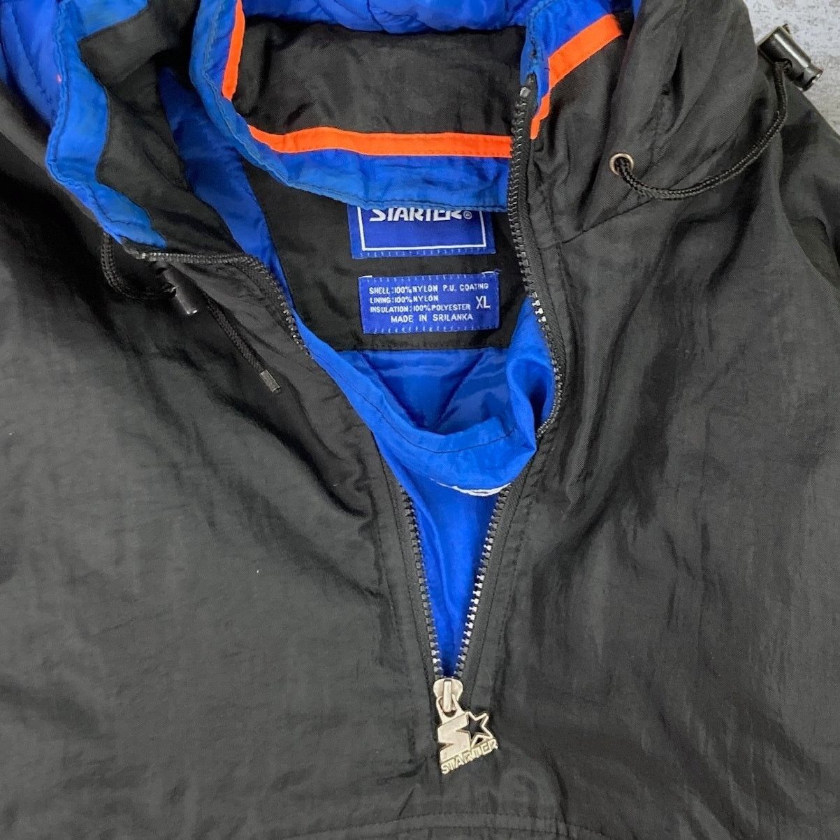 Starter Vintage 90s Florida Gators Puffer Jacket Mens XL Jet Black Size US XL / EU 56 / 4 - 4 Thumbnail