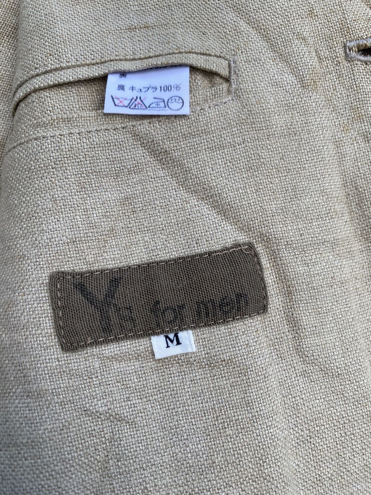 Yohji Yamamoto Rare Y's for men Linen Jacket/Blazer Size US M / EU 48-50 / 2 - 12 Thumbnail