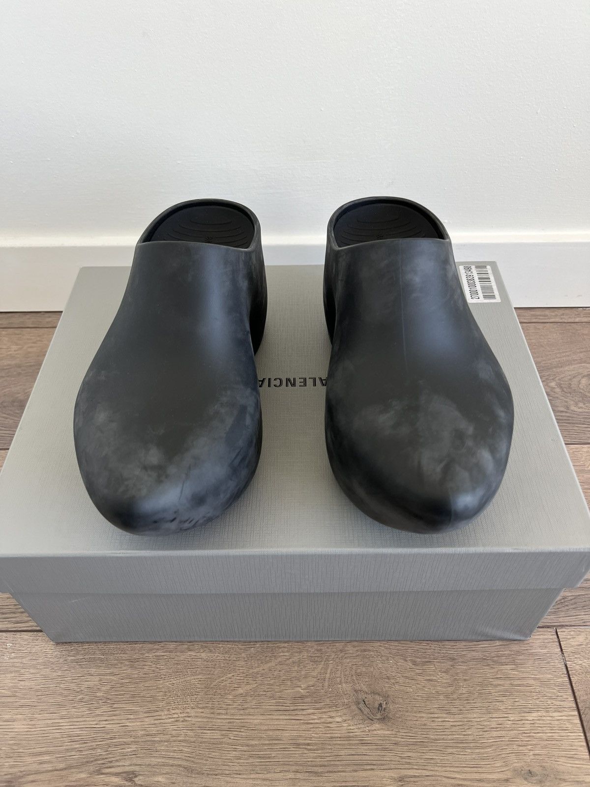 Balenciaga Balenciaga Rubber Technoclog Matte Black 40 Size US 7 / EU 40 - 2 Thumbnail