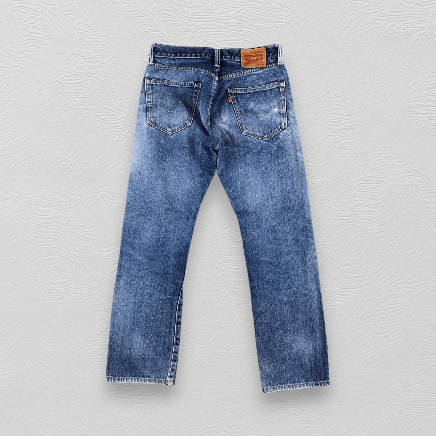 Levi's Vintage Levi's 505 Jeans Faded Blue Denim KJ861 Size US 29 - 2 Thumbnail