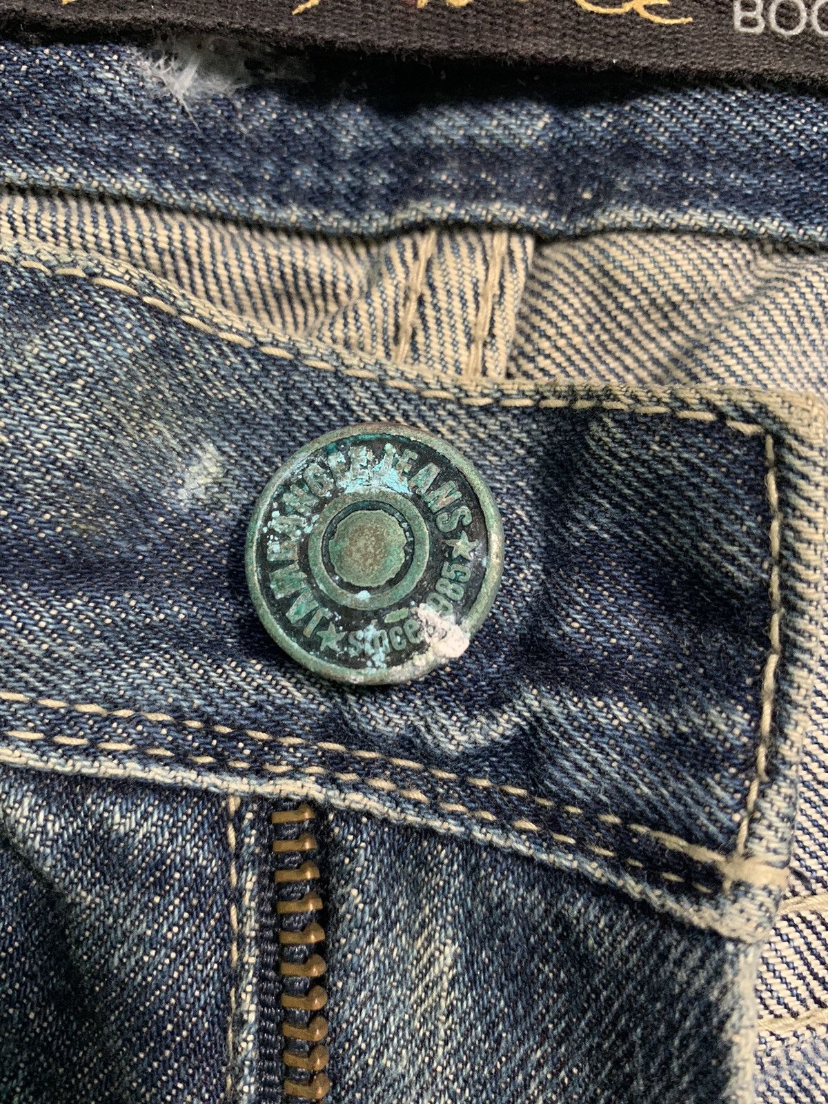 GOSTAR DE FUGA FLARE JAMBANGEE RUSTY PUNK STYLE JAPANESE DISTRESSED DENIM Size US 34 / EU 50 - 16 Thumbnail
