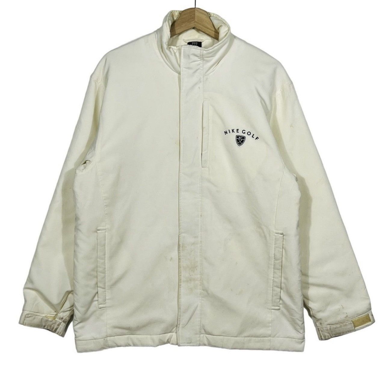 Nike nike golf sweater small logo embroidered full zipper Size US M / EU 48-50 / 2 - 1 Thumbnail