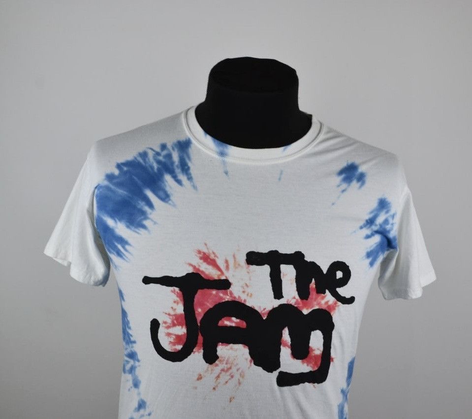 Band Tees THE JAM SPRAY WALL LOGO T-SHIRT PAUL WELLER ALL MOD CONS Size US S / EU 44-46 / 1 - 2 Thumbnail