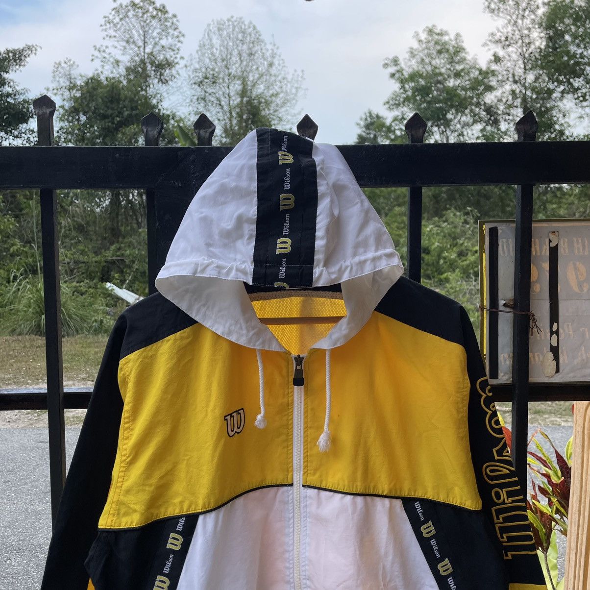 Wilson 🔥Vintage Wilson Two Tone Zipper Windbreaker Light Jacket Size US M / EU 48-50 / 2 - 4 Thumbnail
