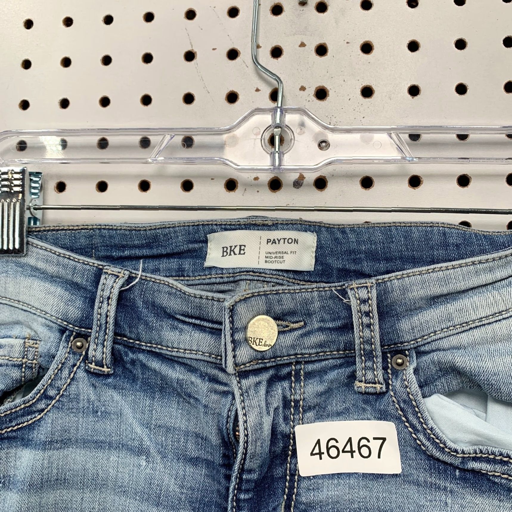 BKE BKE Payton Denim Bootcut Jeans Womens 27x29.5 Light Wash Mid Rise Stretch Size 27" / US 4 / IT 40 - 4 Thumbnail