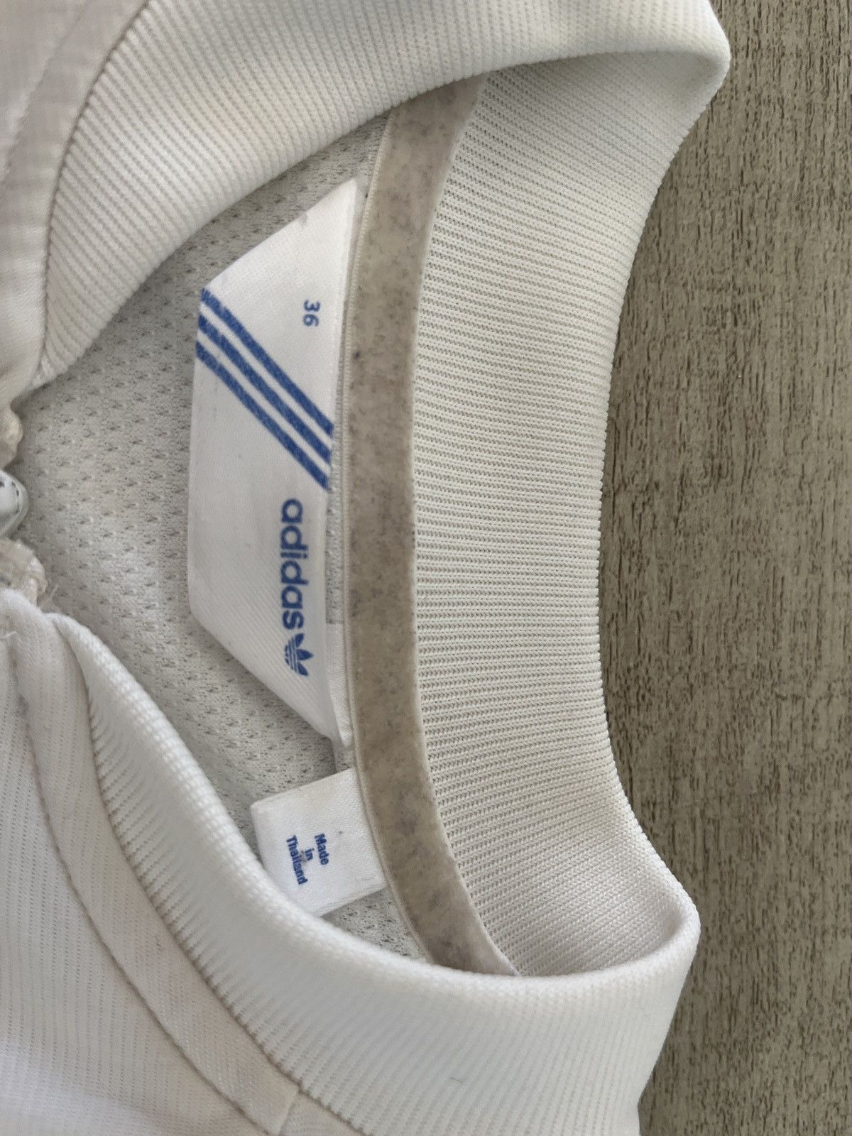 Adidas Adidas white sweatshirt Size S / US 4 / IT 40 - 3 Thumbnail