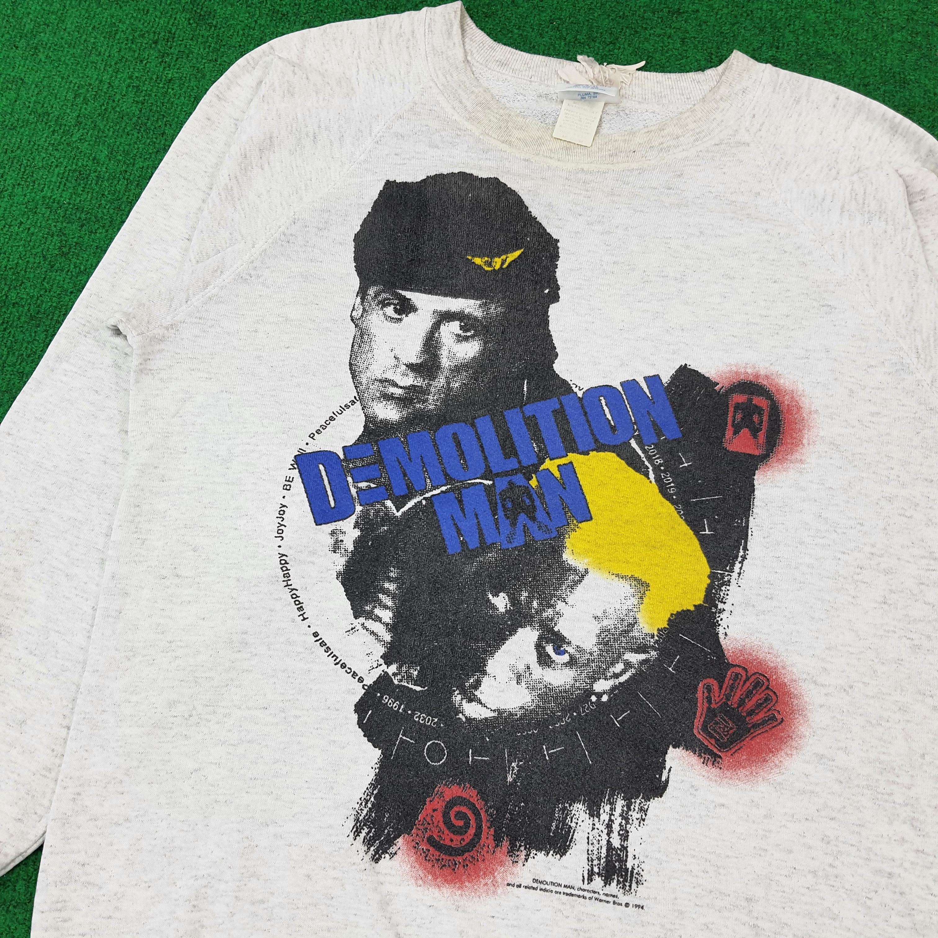 Other Vintage Demolition Man Action Movie Sweatshirt C241N12 Size US S / EU 44-46 / 1 - 2 Thumbnail