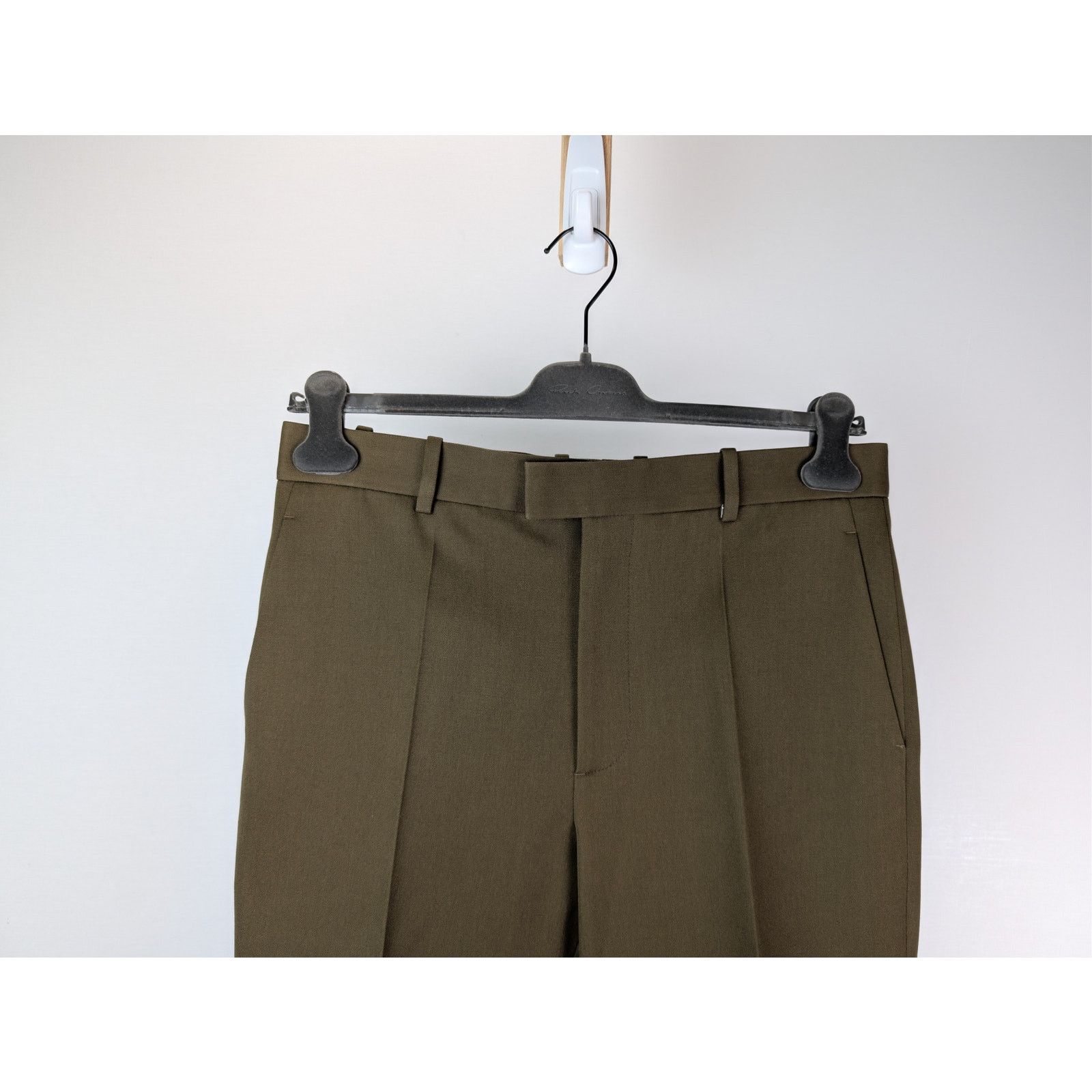 Bottega Veneta o1rshd1 Sartorial Grain de Poudre Trousers in Liana Size US 32 / EU 48 - 3 Thumbnail