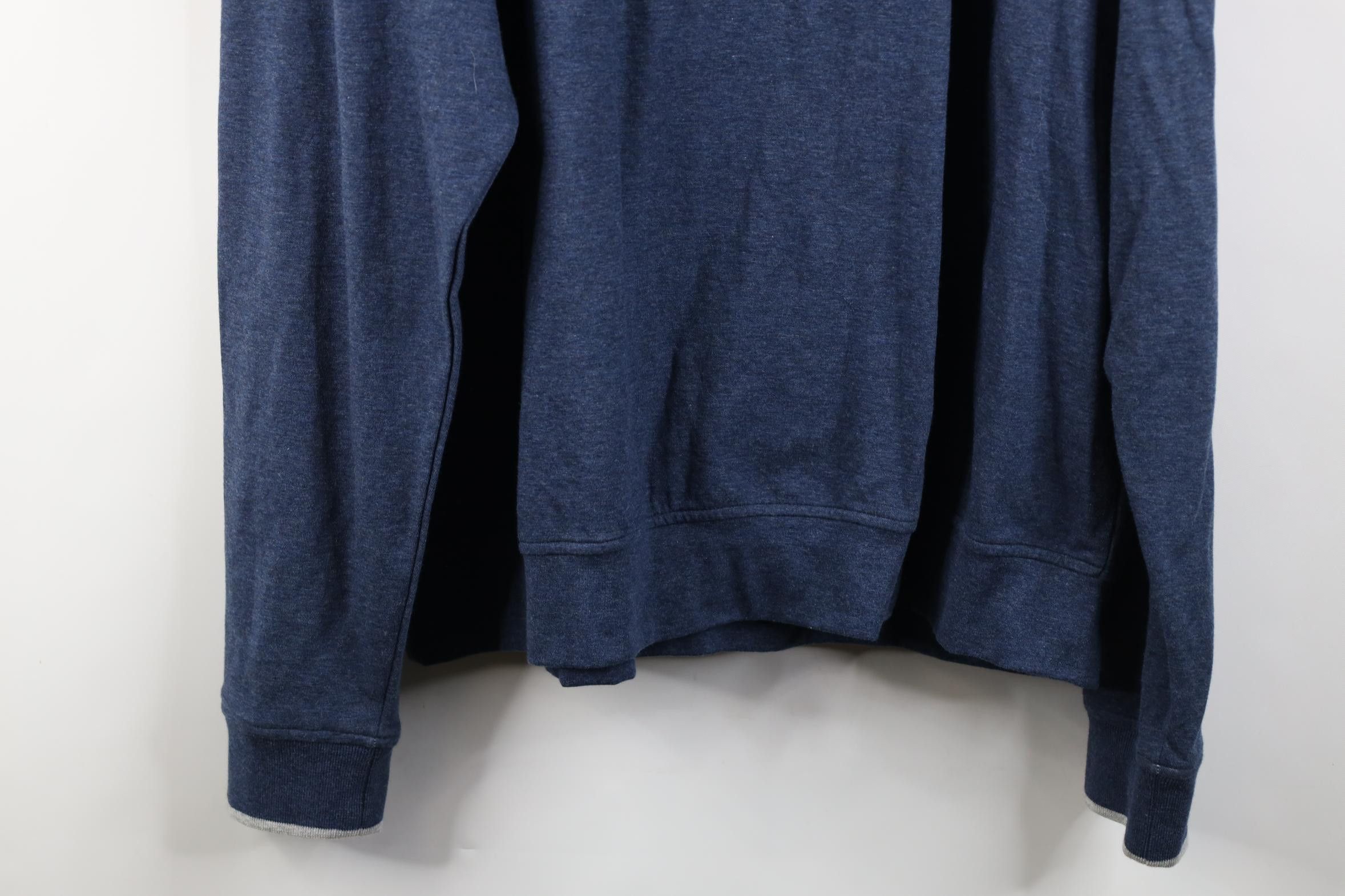Vintage Oliver Ridley Touch Half Zip Pullover Sweater Heather Blue Size US XXL / EU 58 / 5 - 12 Thumbnail