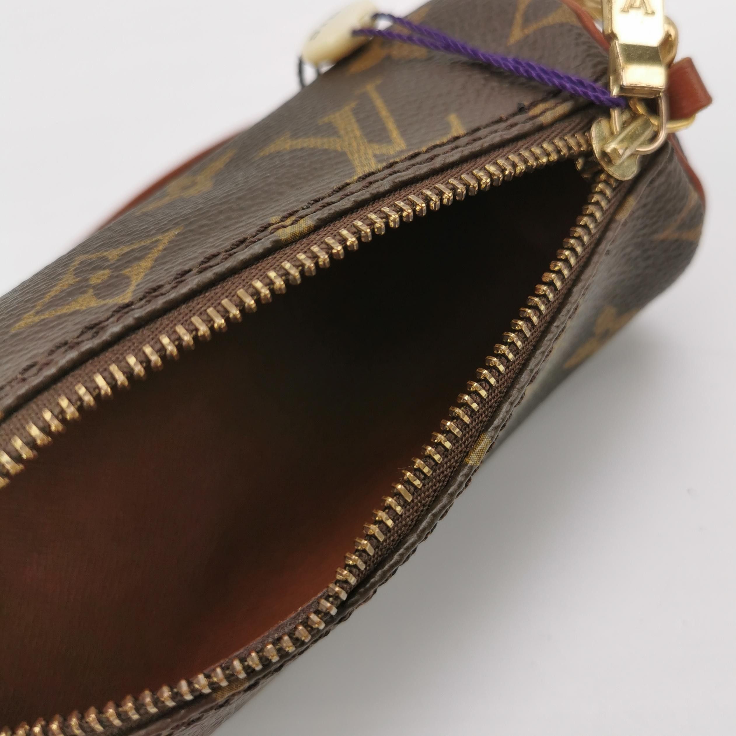 Louis Vuitton Louis Vuitton (LV) Papillon Mini Lambskin Monogram Print Dr Size ONE SIZE - 3 Thumbnail