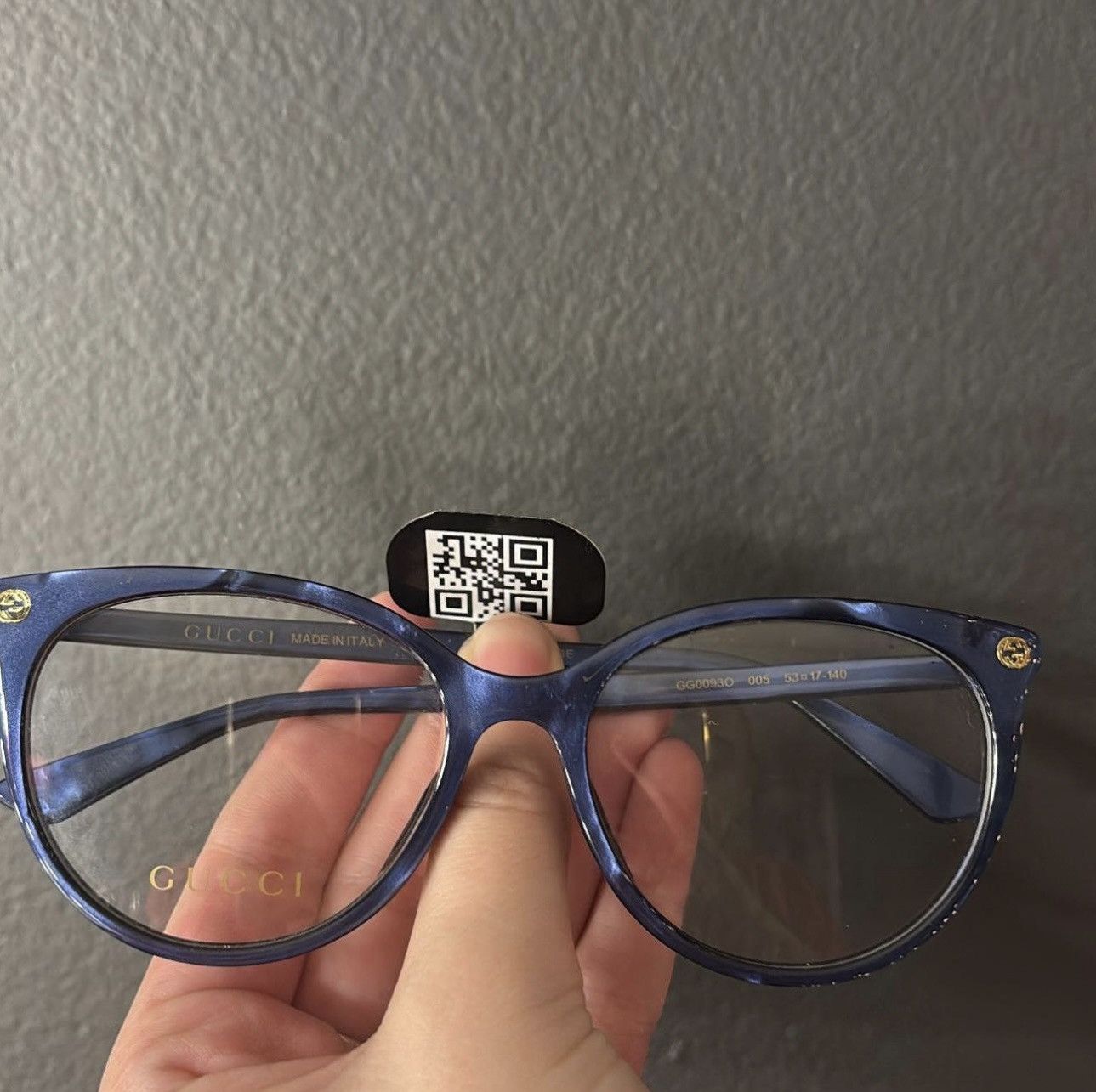 Gucci Blue Bee Gucci Glasses Size ONE SIZE - 5 Thumbnail