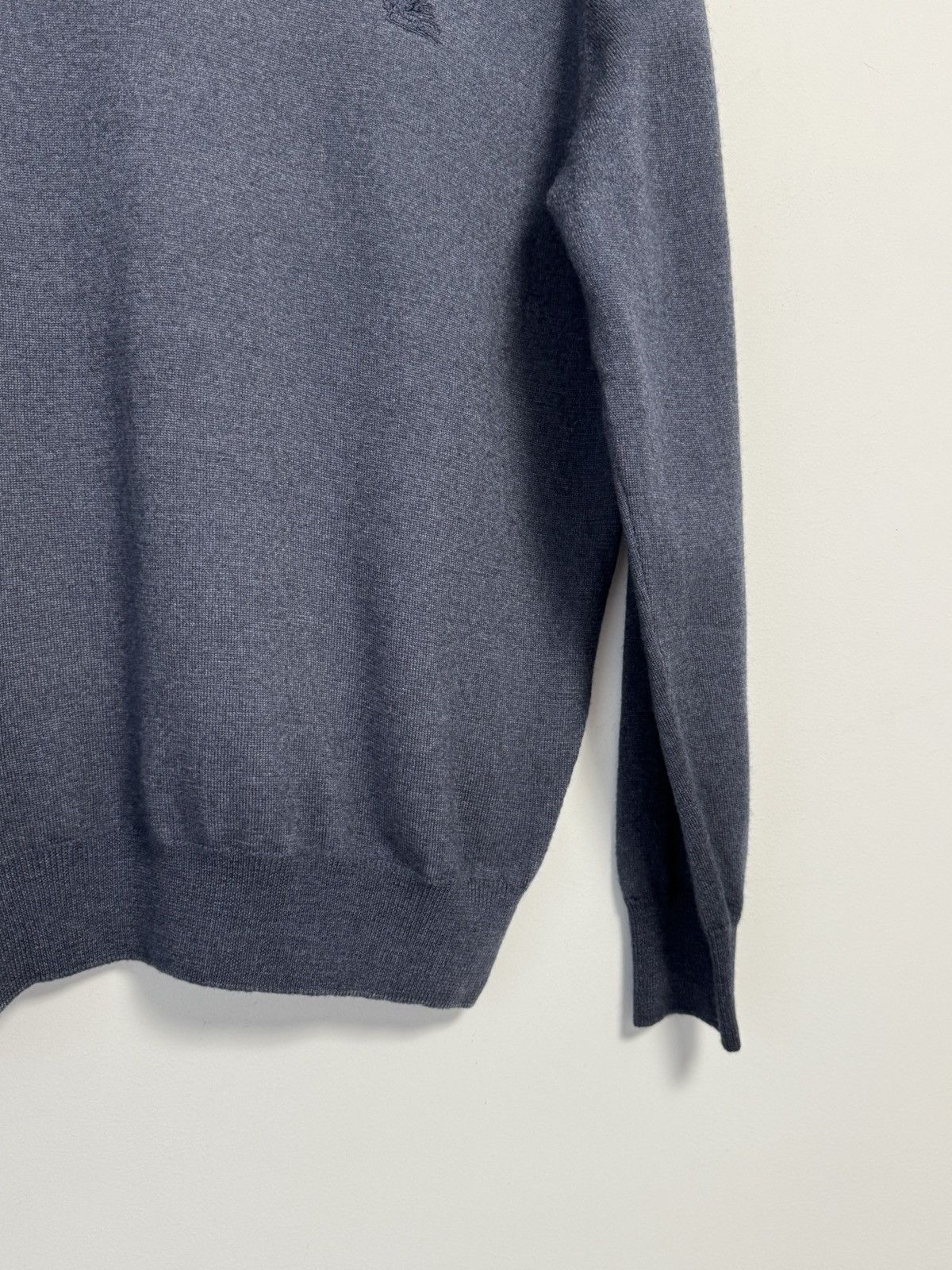 Etro Etro Sweatshirt Sweater Luxury Wool Blue Size US XL / EU 56 / 4 - 4 Thumbnail